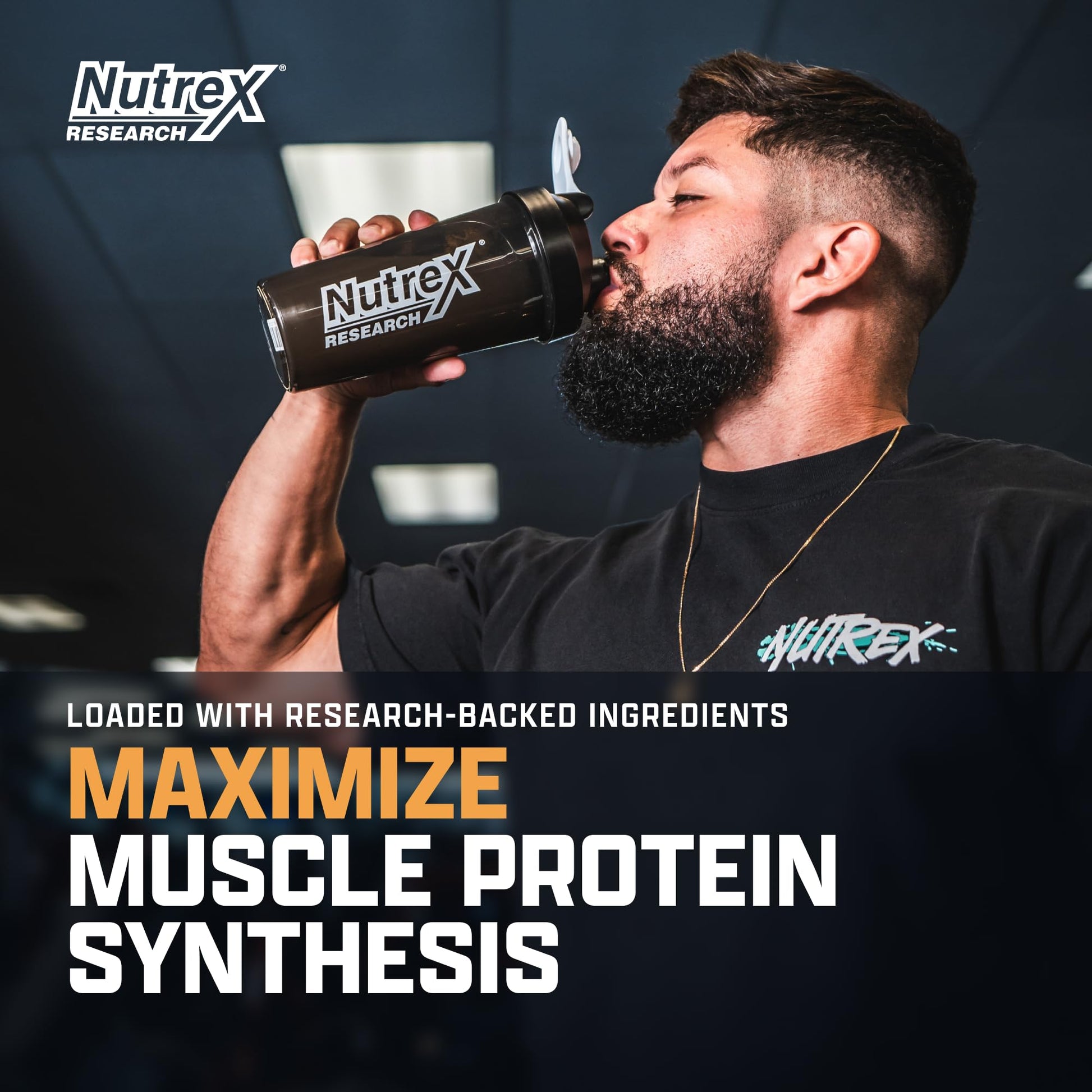 Nutrex Research EAA Hydration | EAAs + BCAA Powder | Muscle Recovery, Strength, Muscle Building, Endurance | 8G Essential Amino Acids + Electrolytes | 30 Servings It's Mango Time Nutrex Research uk supplements