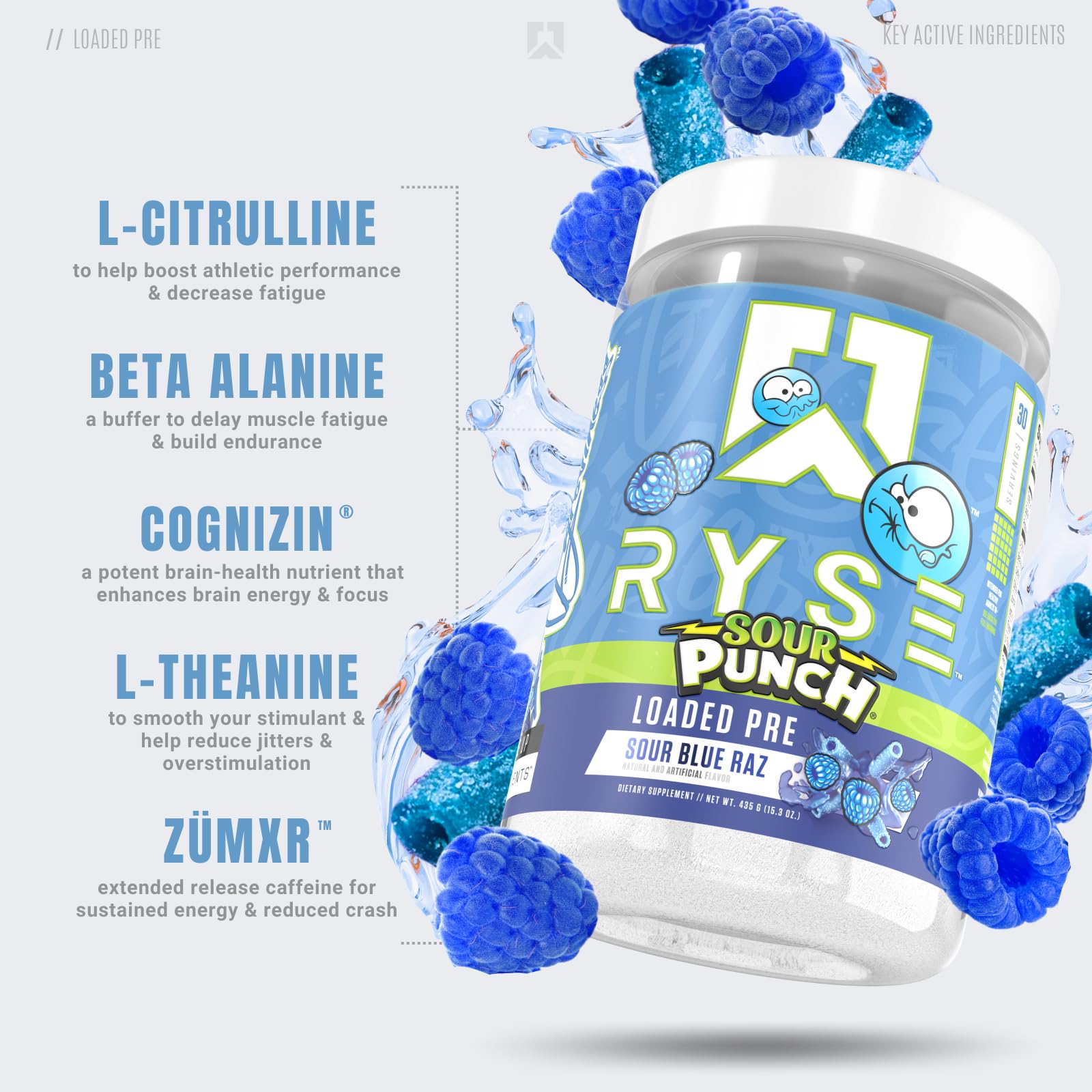 RYSE Up Supplements Loaded Pre Workout Powder Supplement for Men & Women RYSE Up Supplements uk supplements