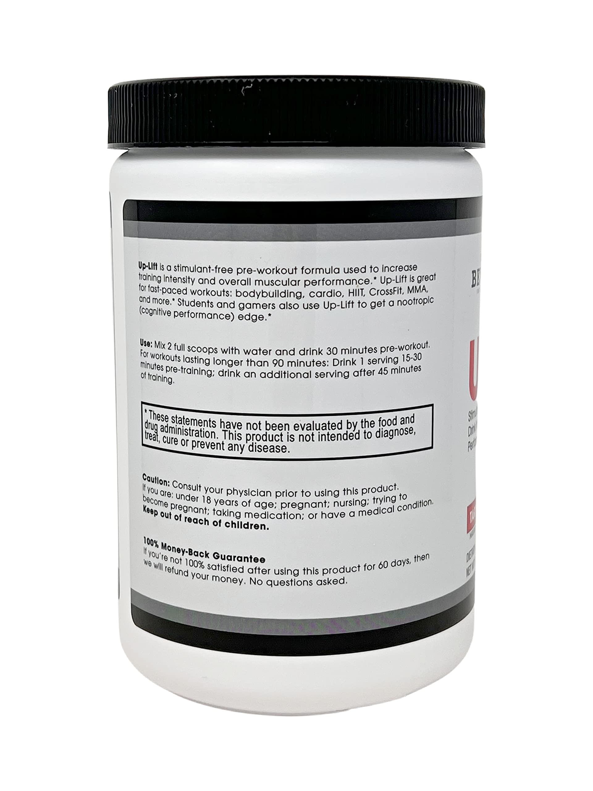 Beverly International Up-Lift Stimulant Free 330 grams. Workout Energy Drink Mix w/Nitric Beverly International uk supplements