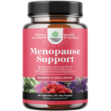 Complete Herbal Menopause Supplement for Women - Multibenefit Menopause Relief Hormone Balance Natures Craft uk supplements