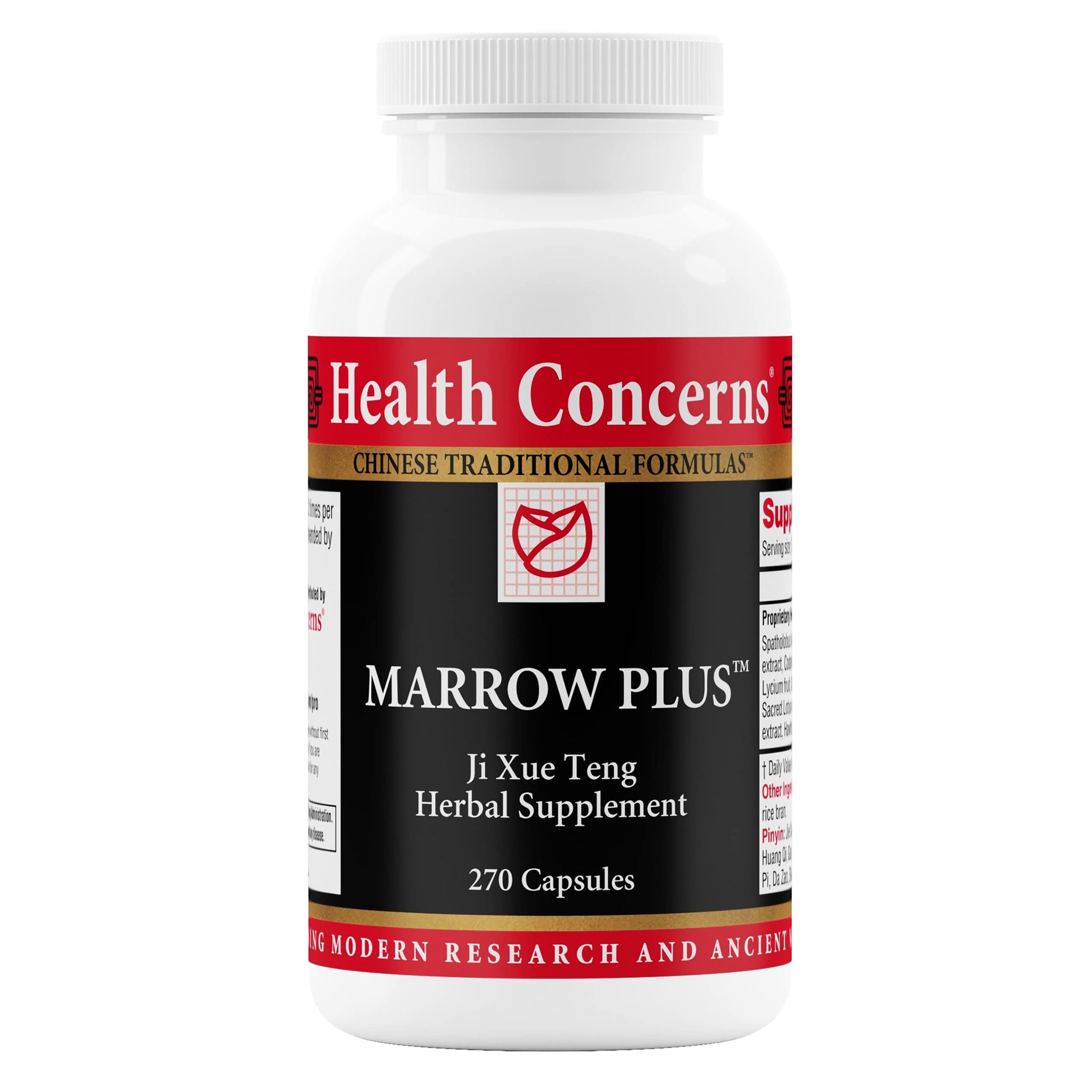 Health Concerns Marrow Plus – Bone Marrow & Blood Generation Herbal Supplement – Chinese Herbal Formula for Anemia, & Circulation Support – Astragus, Salvia, & Tangerine Extracts – 270 Capsules Health Concerns uk supplements
