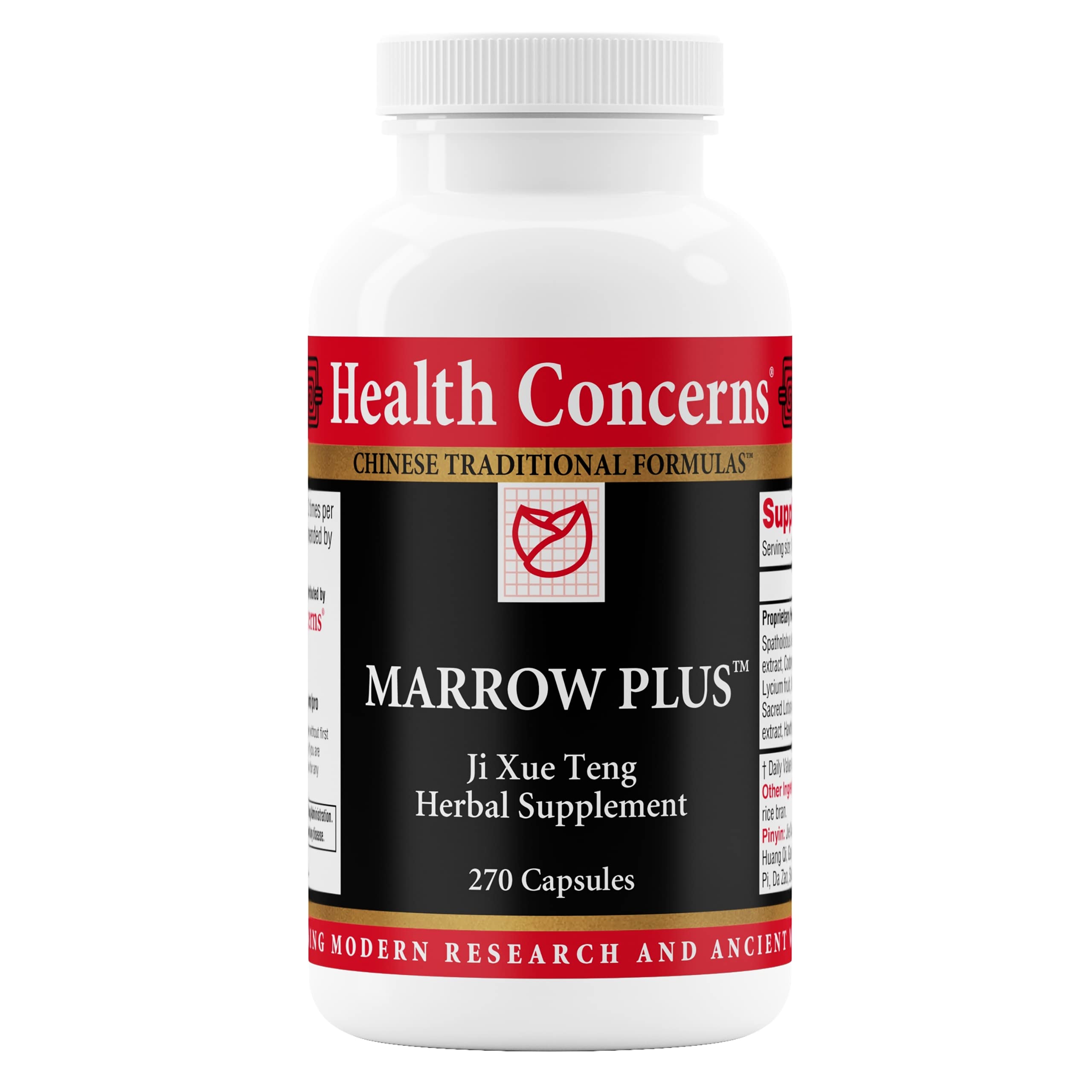 Health Concerns Marrow Plus – Bone Marrow & Blood Generation Herbal Supplement – Chinese Herbal Formula for Anemia, & Circulation Support – Astragus, Salvia, & Tangerine Extracts – 270 Capsules Health Concerns uk supplements
