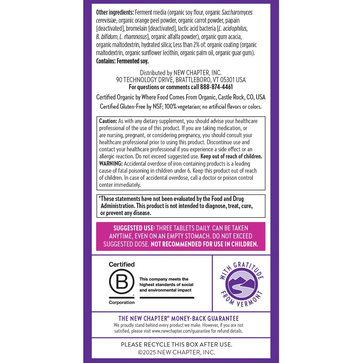 New Chapter, Postnatal Vitamins Lactation Supplement, Complete Multivitamin with Fermented Vitamin D3 + B Vitamins New Chapter uk supplements