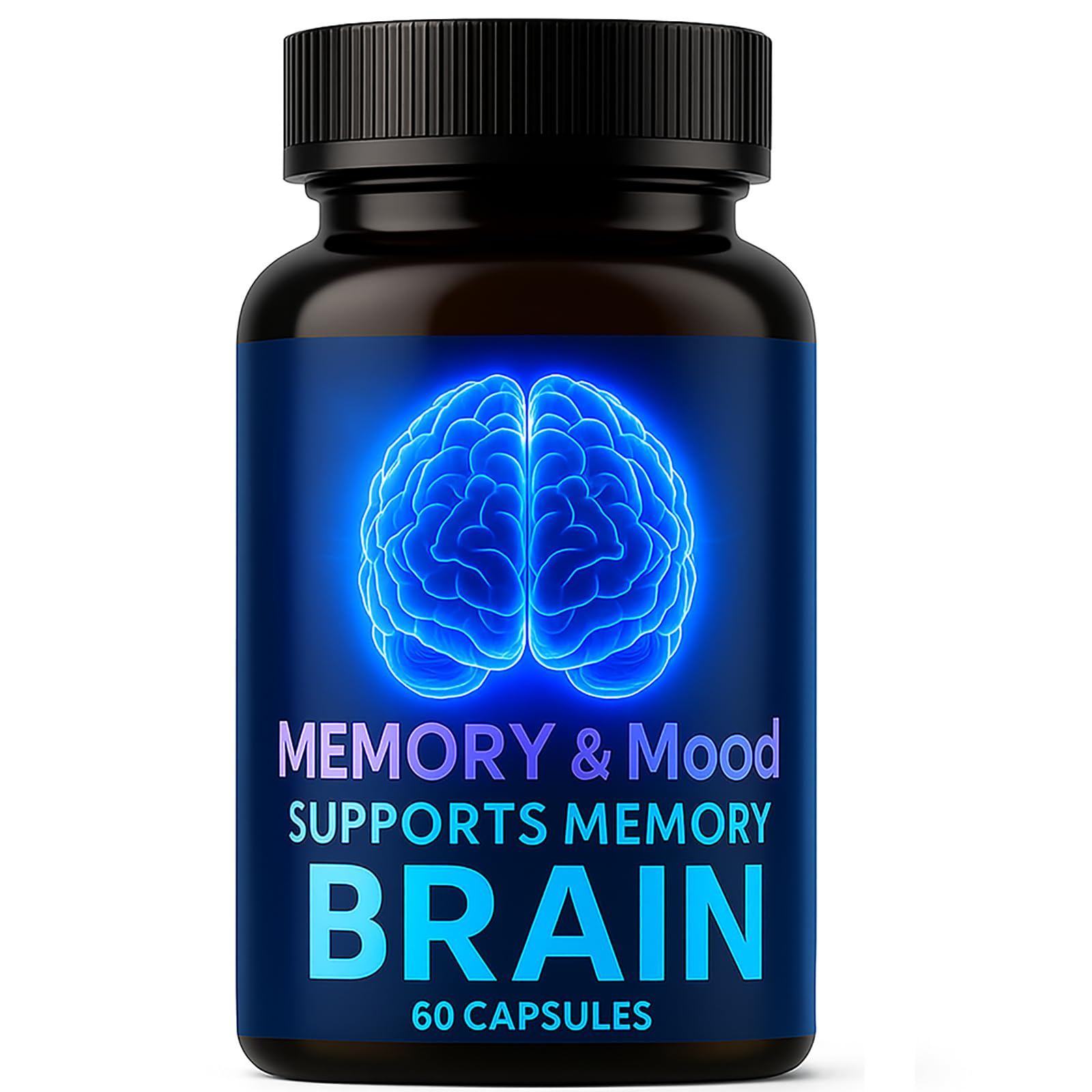 Nootropic Brain Supplements for Memory and Focus, Cognitive Support Formula with B Vitamins, Folate & Dihydromyricetin – Mental Clarity & Daily Performance, 60 Capsules (1) DFTLUUE uk supplements