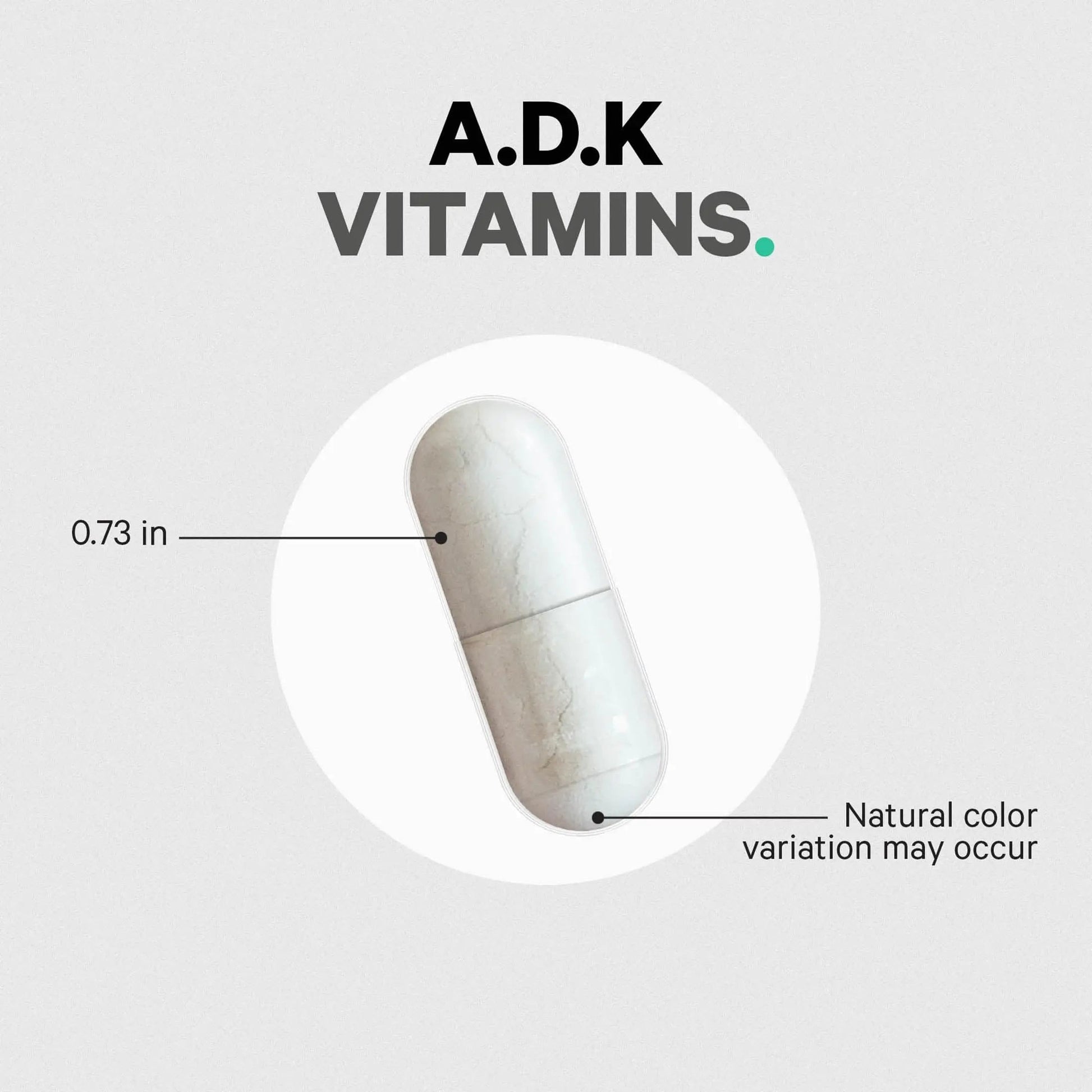 Codeage ADK Vitamins Supplement - Essential Vitamin A, D3 5000 IU, K1 & K2 (MK4 & MK7) - 6-Month Supply - 1 Capsule per Serving Codeage uk supplements