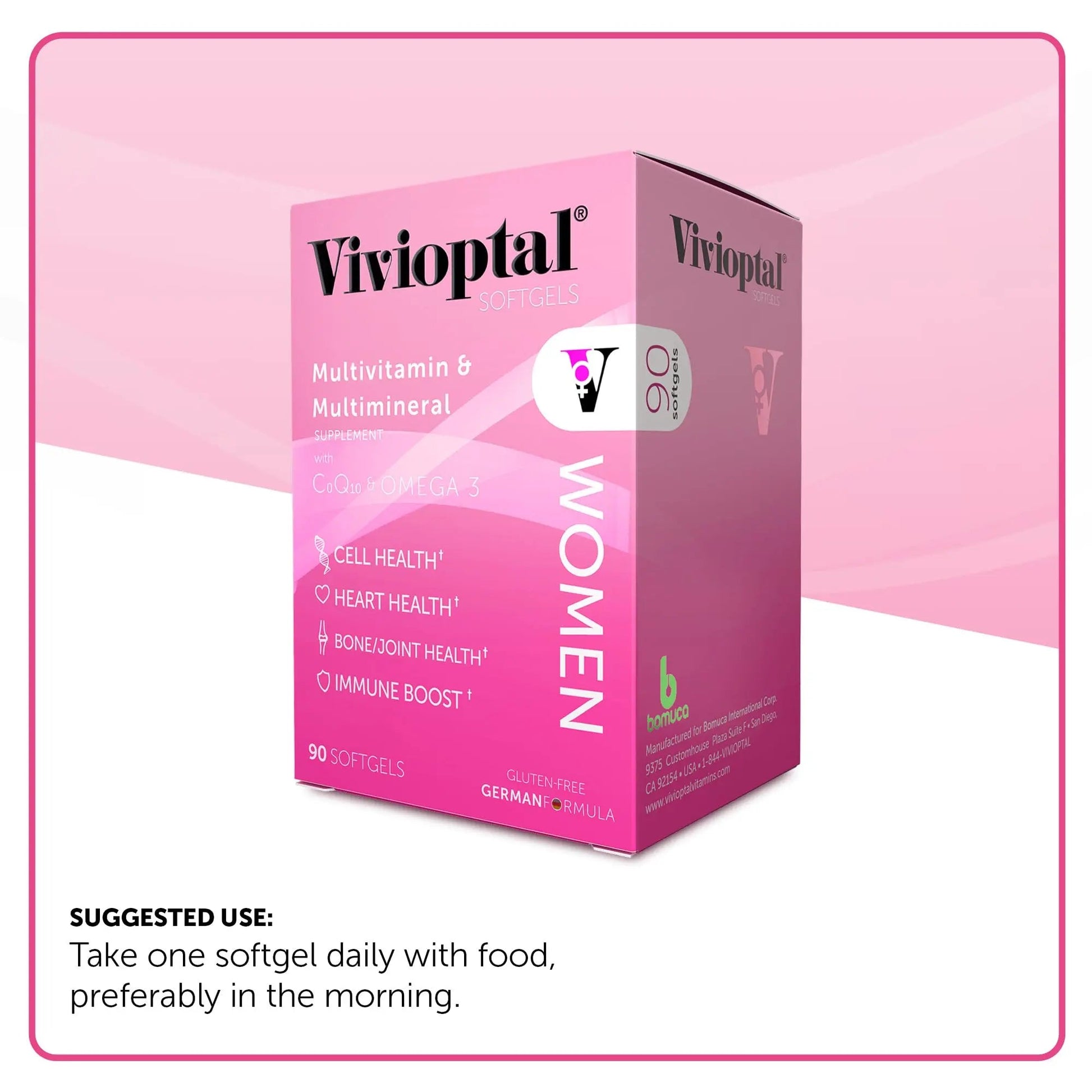 Vivioptal, Women, Multivitamin & Multimineral Supplement, 90 Capsules Vivioptal Vitamins uk supplements