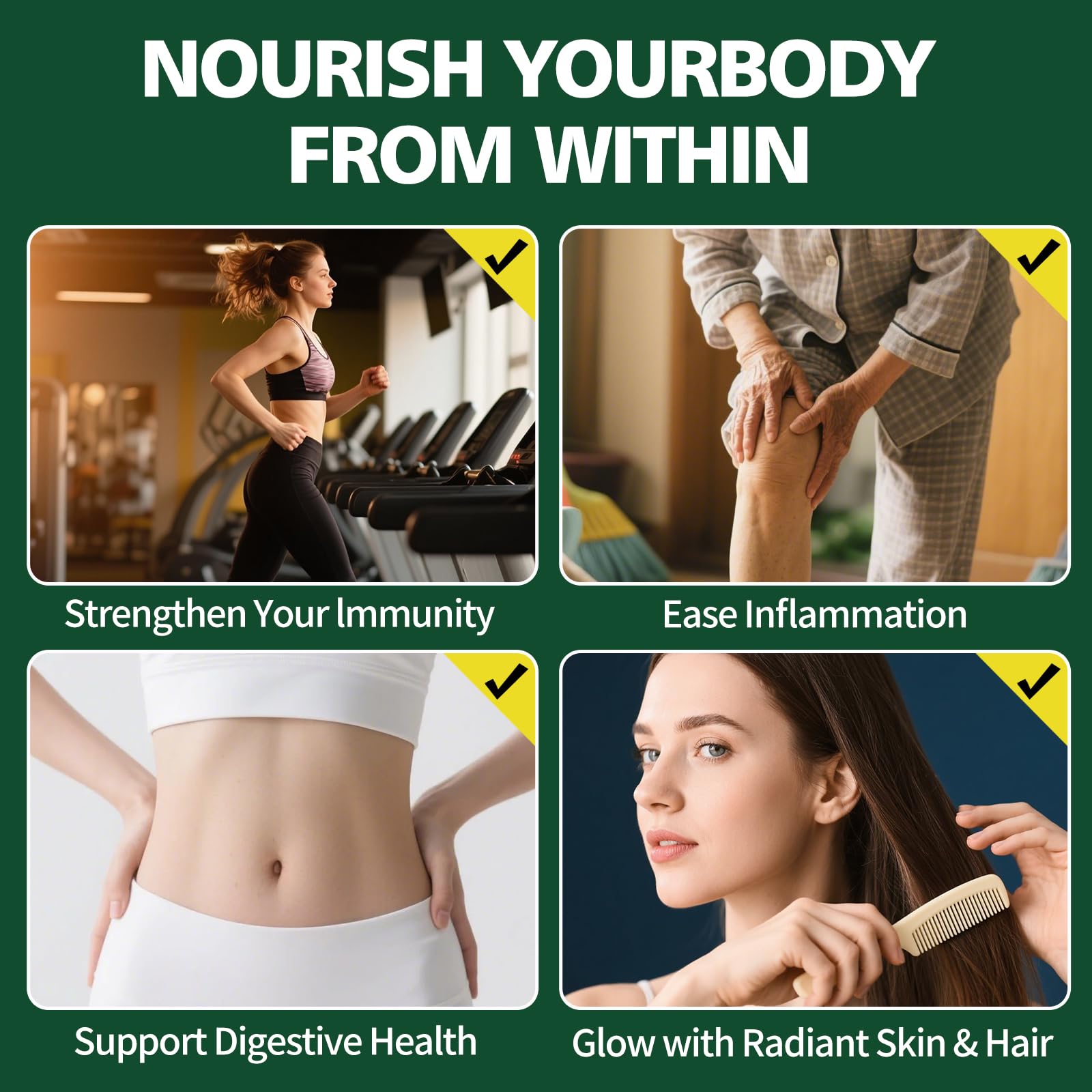 Zhibenon Sea Moss Capsules with Bladderwrack & Burdock - 50 Day Supply - Powerful Formula with Black Seed Oil, Ashwagandha, Turmeric, Vitamin C, Vitamin D3, Moringa & Black Pepper Extract Zhibenon uk supplements