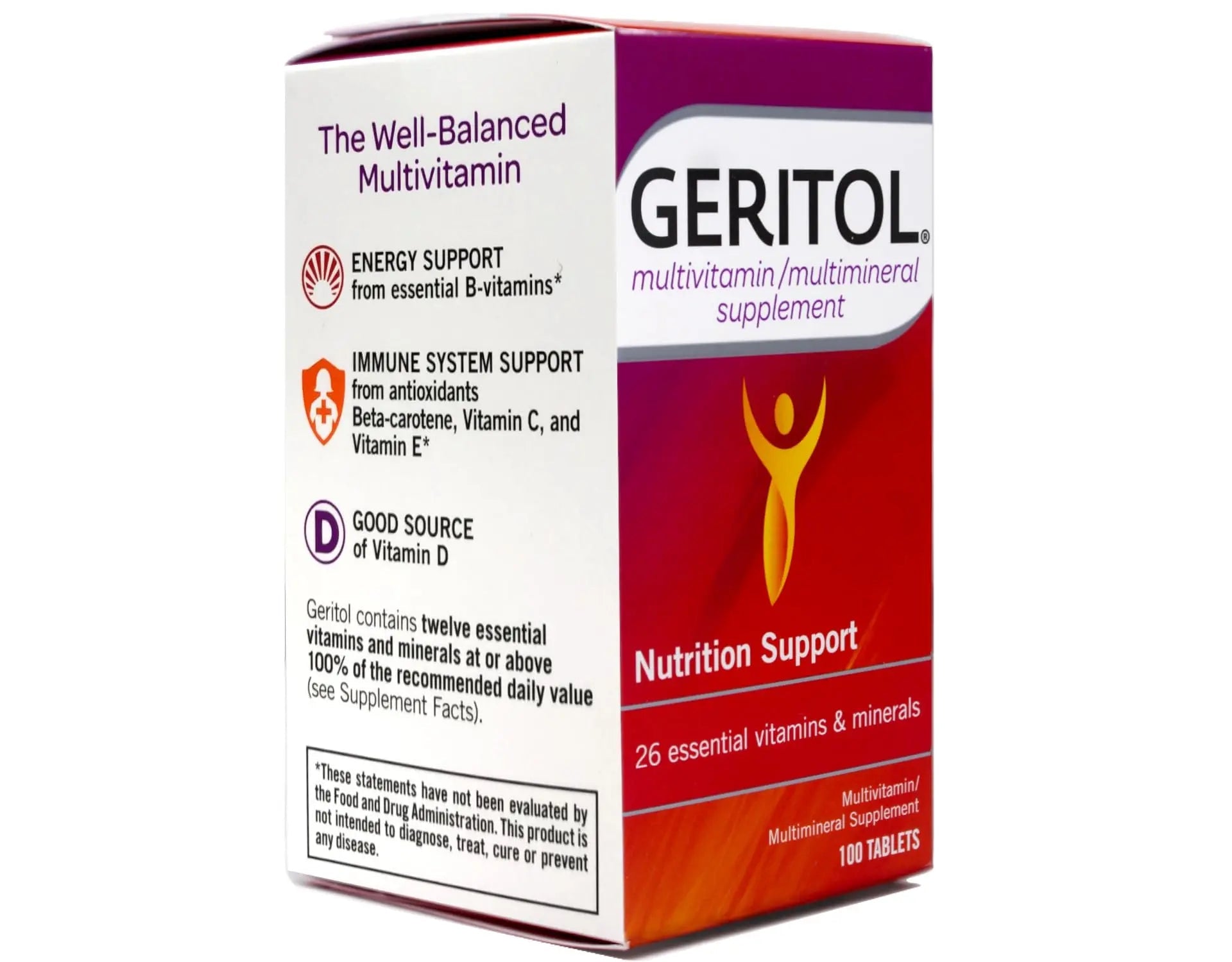 Geritol Complete Tablets 100 Tablets Geritol uk supplements