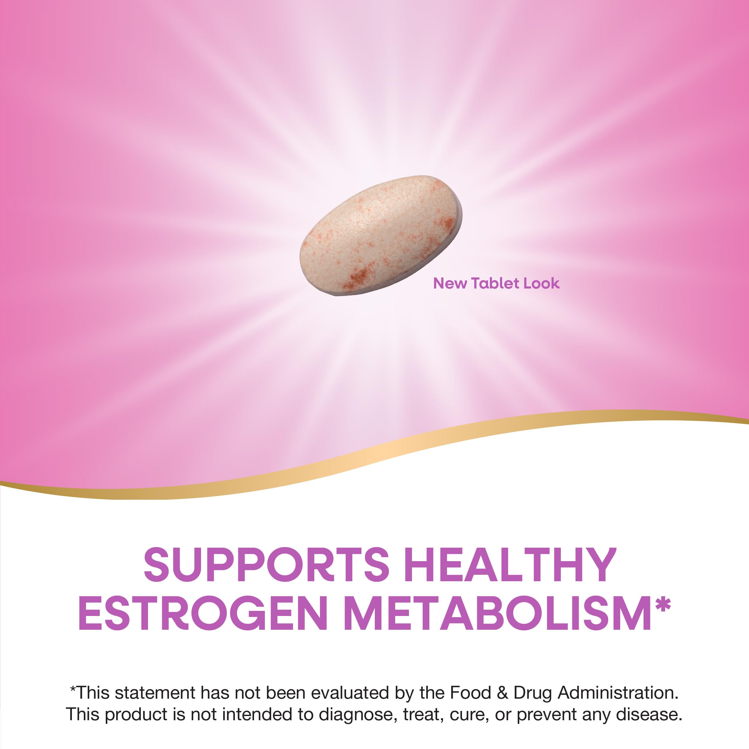 Nature's Way Estrobalance, Absorbable BR-DIM, Supports Healthy Estrogen Metabolism*, Vegan, Gluten Free, 60 Tablets (Packaging May Vary) Nature's Way uk supplements