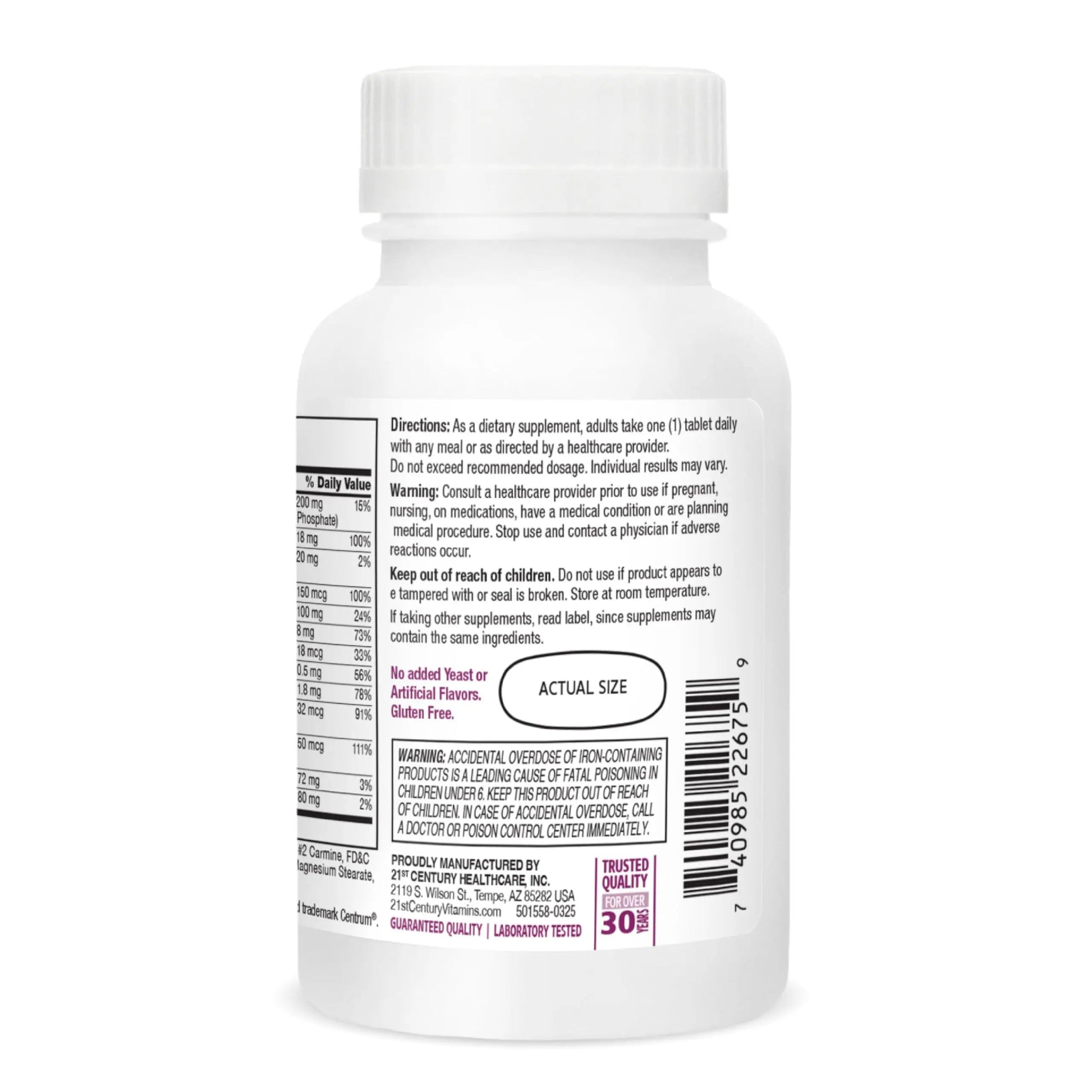 21st Century Sentry Women Multivitamin Tablets, 120 Count 21st Century uk supplements
