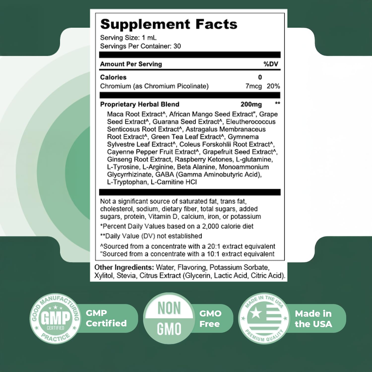 Audizen Drops – Natural Daily Liquid Supplement with Herbal Extracts, Maca Root, Green Tea, Grape Seed & Ginseng – Non-GMO, Gluten-Free, Plant-Based, GMP Certified, Made in USA - 30ml, 3 Month Supply Orby uk supplements