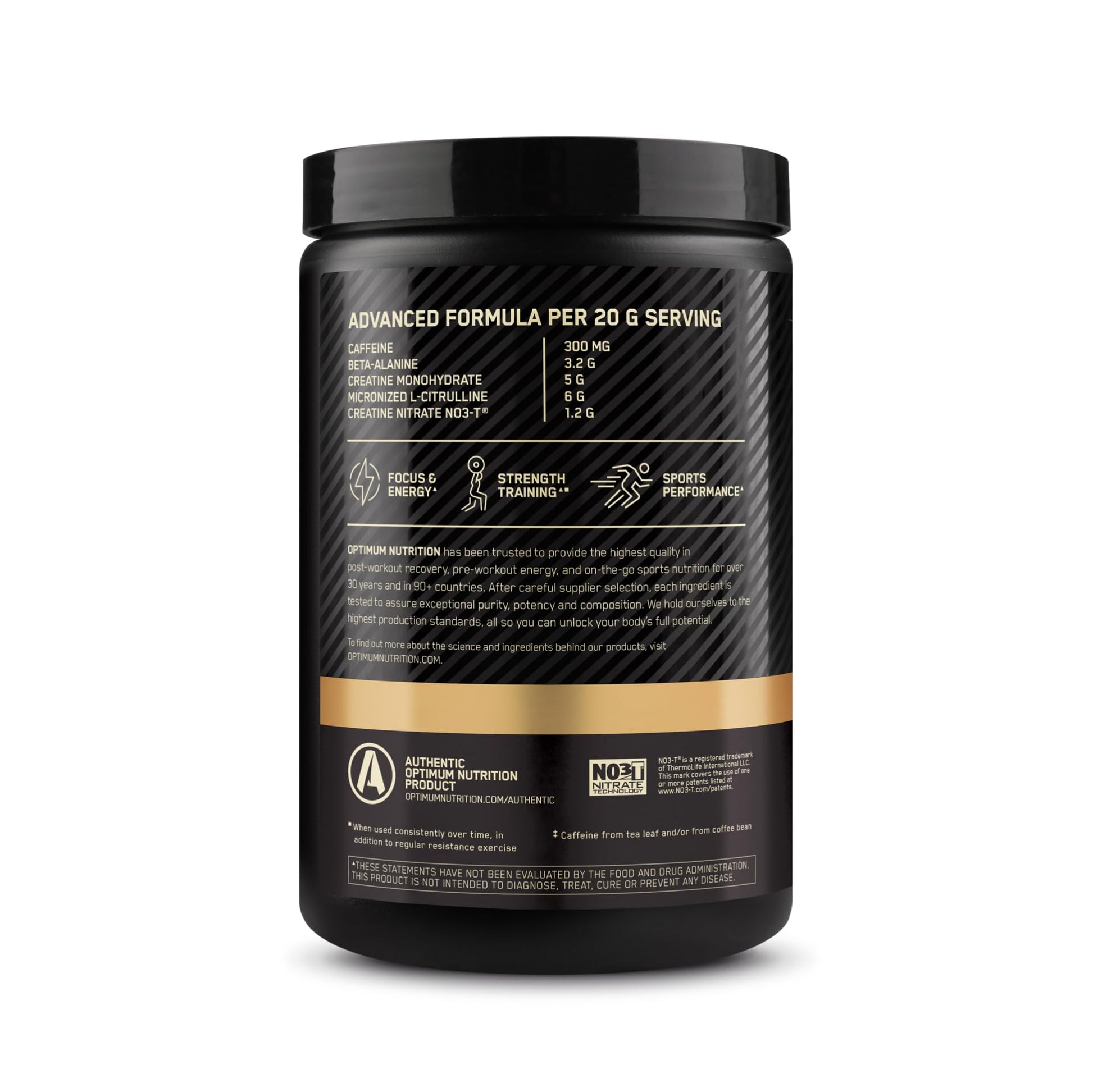 Optimum Nutrition Gold Standard Pre Workout Advanced, with Creatine, Beta-Alanine Optimum Nutrition uk supplements