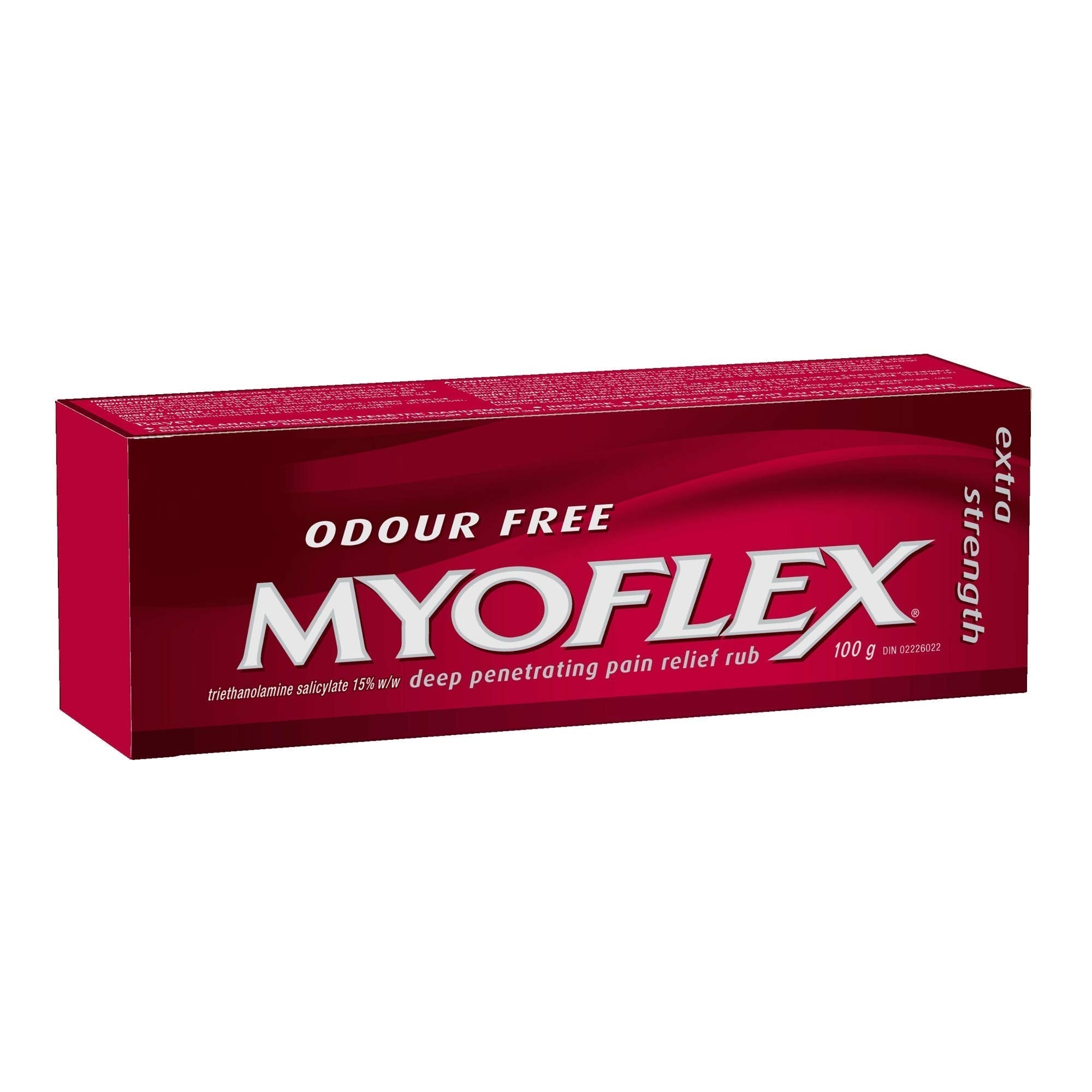 Myoflex Pain Relief Rub | Odourless | Provides Deep Penetrating Relief of Muscle Soreness & Joint Pain | Menthol Free | Stain Free | Non-Greasy | Great for Ages 2+ | 100 Grams (Extra Strength) Myoflex uk supplements