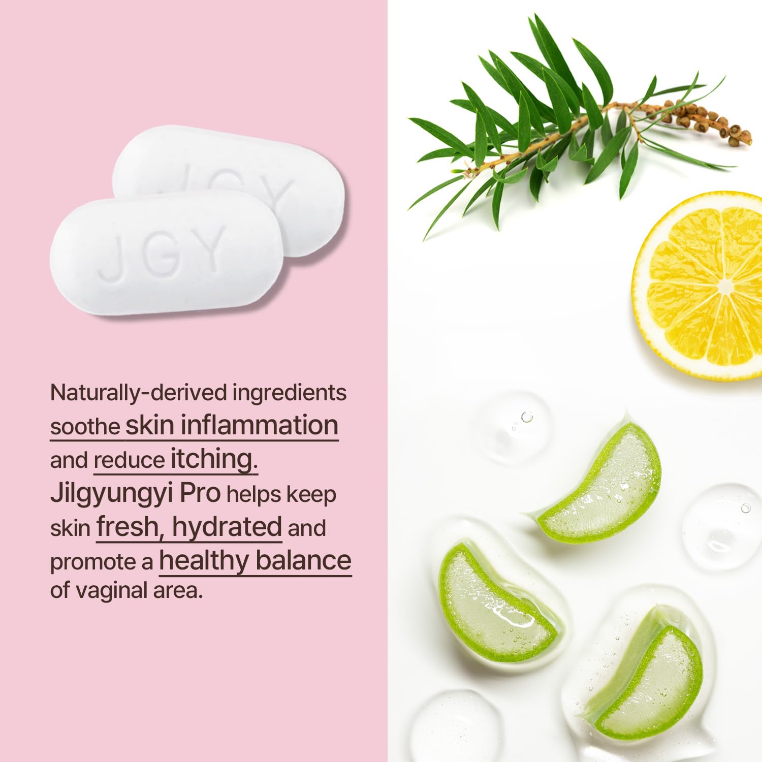 JILGYUNGYI PRO Feminine Wash Tablets - Feminine Intimate Solution - Moisturizing, Tightening JILGYUNGYI uk supplements