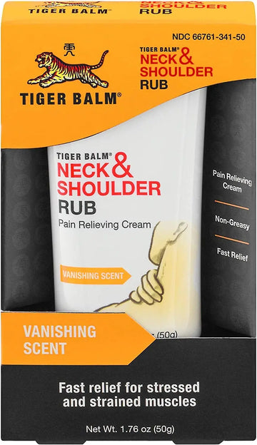 Tiger Balm Neck and Shoulder Rub 1.76 oz. Tiger Balm uk supplements