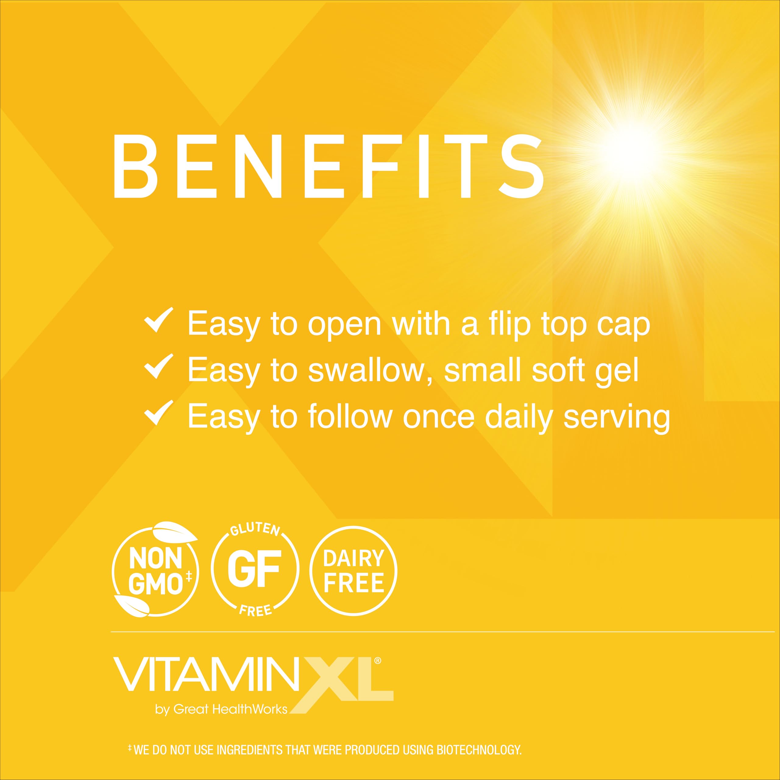 OmegaXL VitaminXL D3 High Potency Daily Vitamin D 5000 IU 125mcg Immune Support Supplement - Promotes Healthy Muscle Function & Strong Bones - Non-GMO, Gluten-Free - 30 Softgels OmegaXL uk supplements