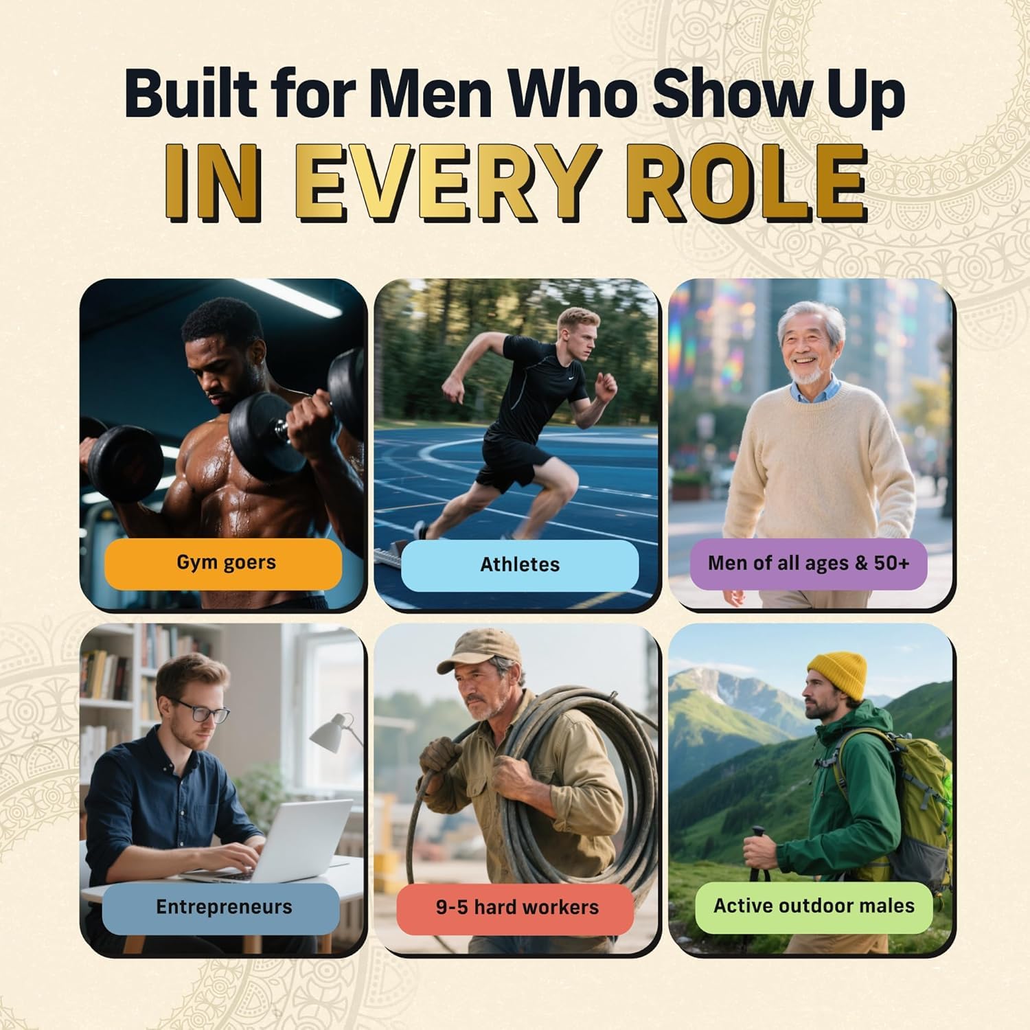 Alpha Tribe Multivitamin for Men with Sea Moss, Black Seed Oil, Ashwagandha, Turmeric, Bladderwrack, Burdock, Vitamin C, Elderberry, Manuka | Daily Vitamins & Minerals Supplement Capsules - 240 Count Alpha Tribe uk supplements