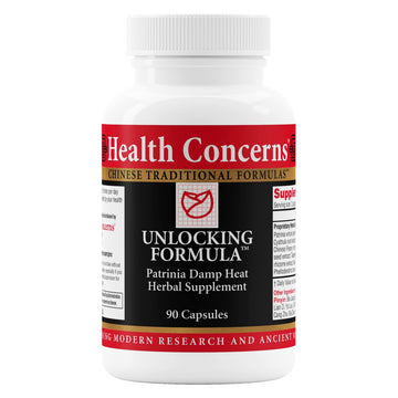 Health Concerns Unlocking Formula – Menstrual Discomfort & Qi Flow Support – Blood Circulation & Detox Herbal Supplement with Patrinia & Peony Root – Chinese Medicine Formula for Women – 90 Capsules Health Concerns uk supplements