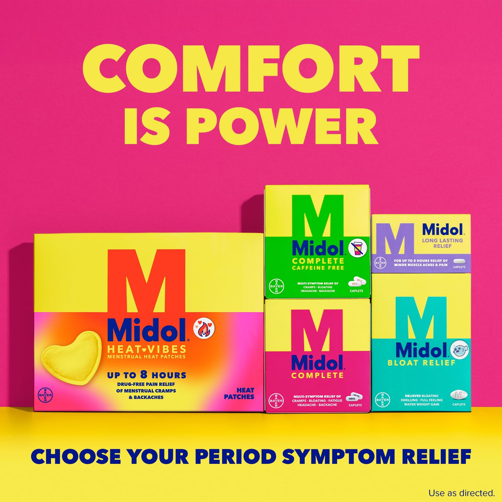 Midol Complete Gelcaps 24ct: Midol Complete Menstrual Pain Relief Gelcaps with Acetaminophen for Menstrual Symptom, PMS Relief, and Period Cramp Relief - 24 Count Midol uk supplements