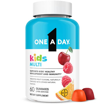 One A Day Kids Multivitamin Gummies, Kids Vitamins with Vitamin C, D, E & Zinc for Immune Support, Childrens Gummy Vitamins ONE A DAY uk supplements
