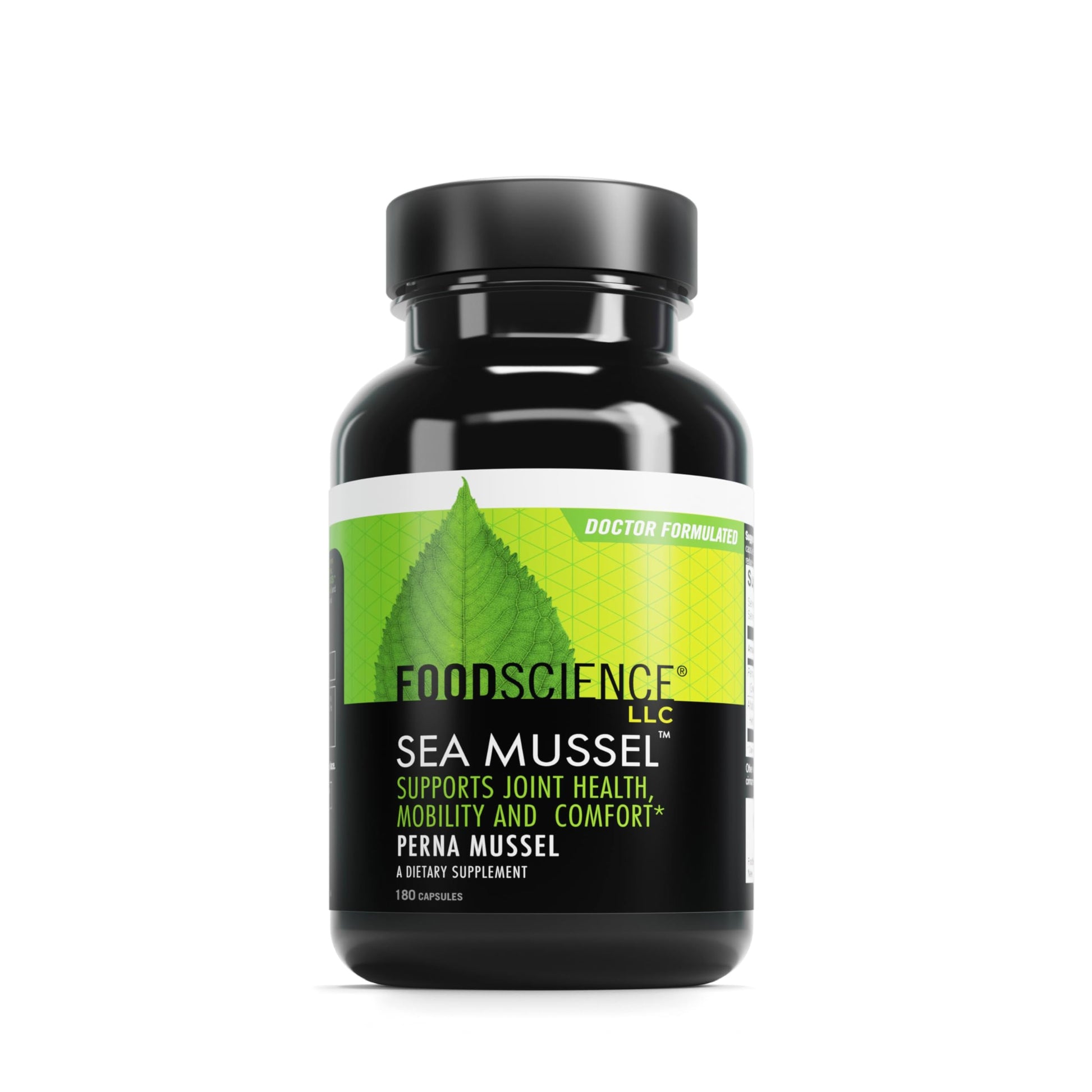 DAVINCI FoodScience of Vermont Sea Mussel, Green-Lipped Mussel Joint Supplement Capsules, 180 Count DAVINCI uk supplements