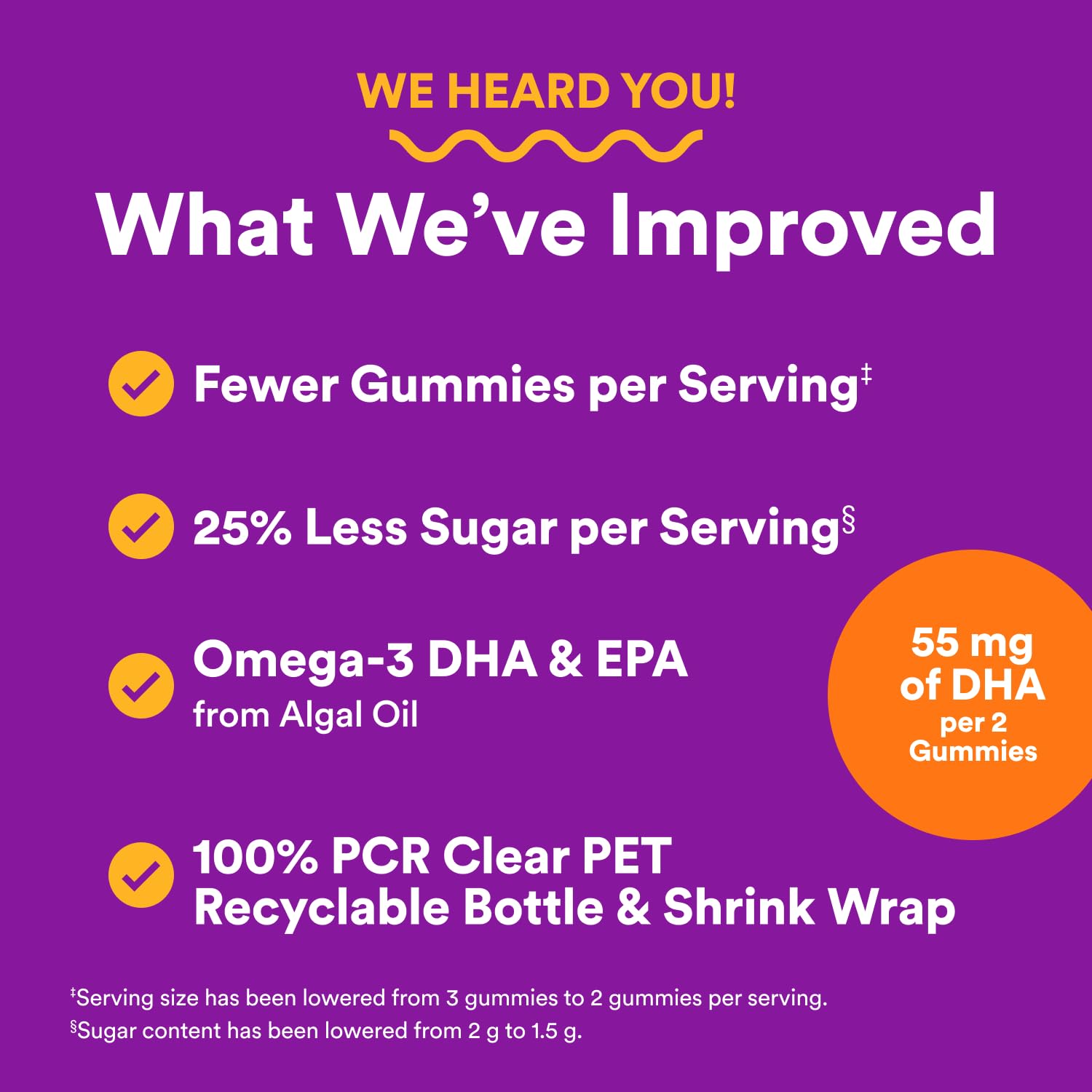 SmartyPants Toddler Multivitamin Gummies - Improved Formula: Omega 3 (DHA/EPA), Vitamins D3, C, Vitamin B12, B6, A, K & Zinc SmartyPants uk supplements