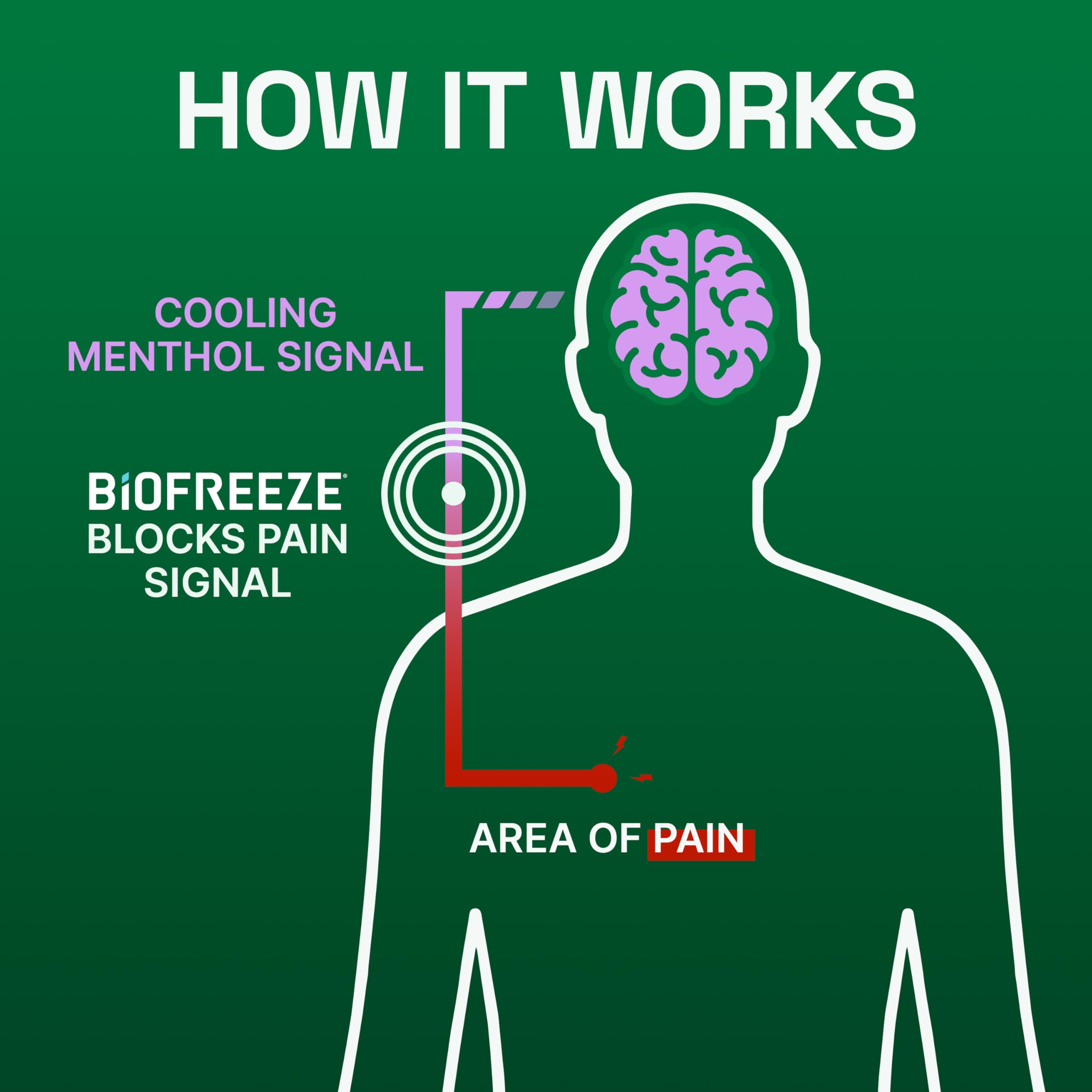 Biofreeze Overnight Gel Pain Relief, Knee & Lower Back Pain Relief, Arthritis Pain Reliever, Neck Pain Relief, Cooling Joint Pain Relief, Lavender Scented Menthol Gel 3 Fl Oz Biofreeze uk supplements