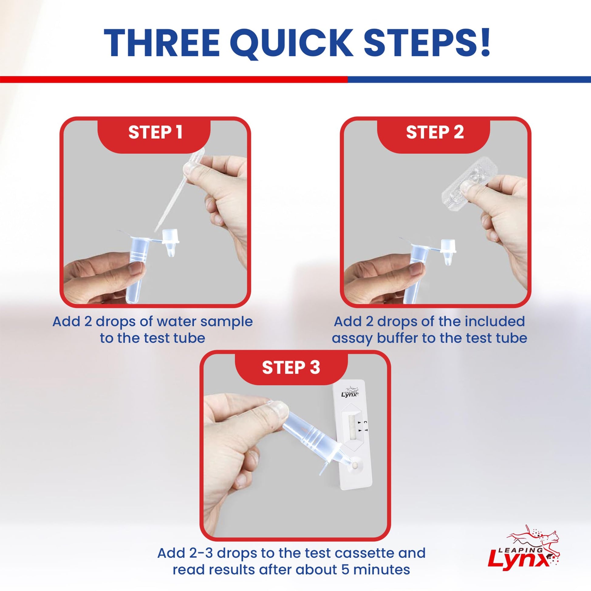 Bacteria Water Test Kit – Coliform, E. coli & Salmonella Detection for Well & Tap Water | Rapid Home Drinking Water Screening Kit with Lab-Quality Results | Leaping Lynx Leaping Lynx uk supplements