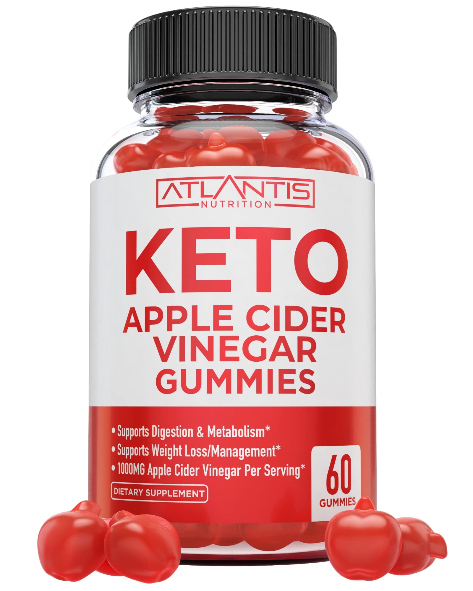 Keto ACV Gummies for Weight Loss - Apple Cider Vinegar Keto ACV Gummies Formulated Atlantis Nutrition uk supplements