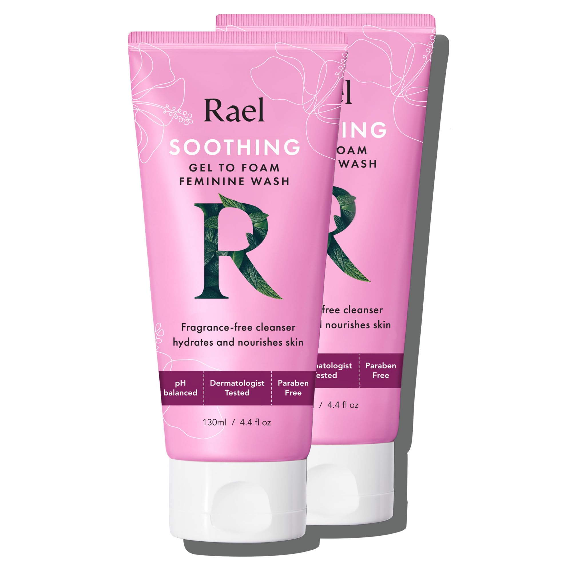 Rael Feminine Wash, Soothing Gel to Foam Wash - pH Balance Feminine Wash for Women, Intimate Wash Rael uk supplements