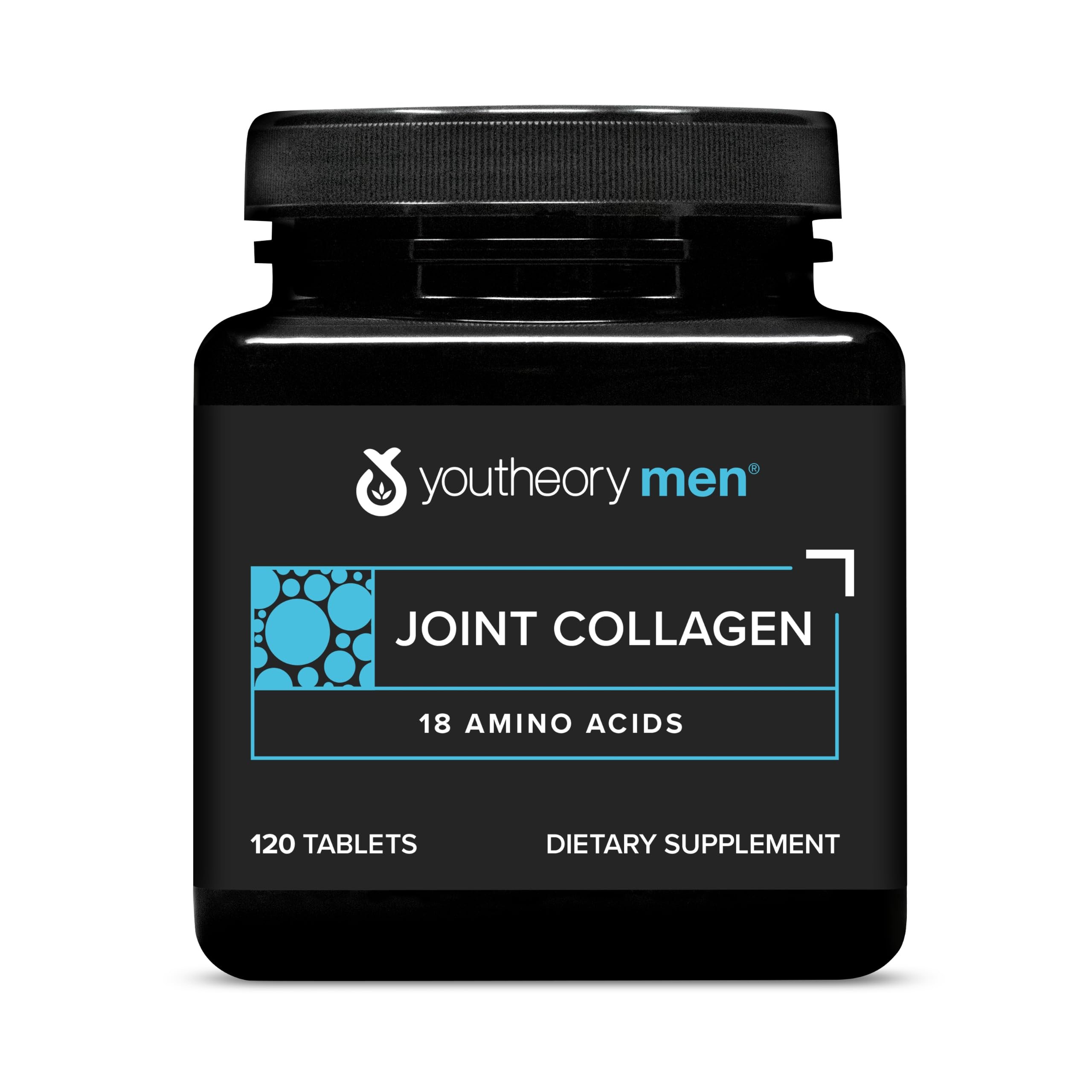 Youtheory Men’s Joint Collagen - Hydrolyzed Collagen Peptides Capsules - with Amino Acids & Natural Ingredients - Supports Muscle & Joint Health* - 120 Tablets (60-Day Supply) Youtheory uk supplements