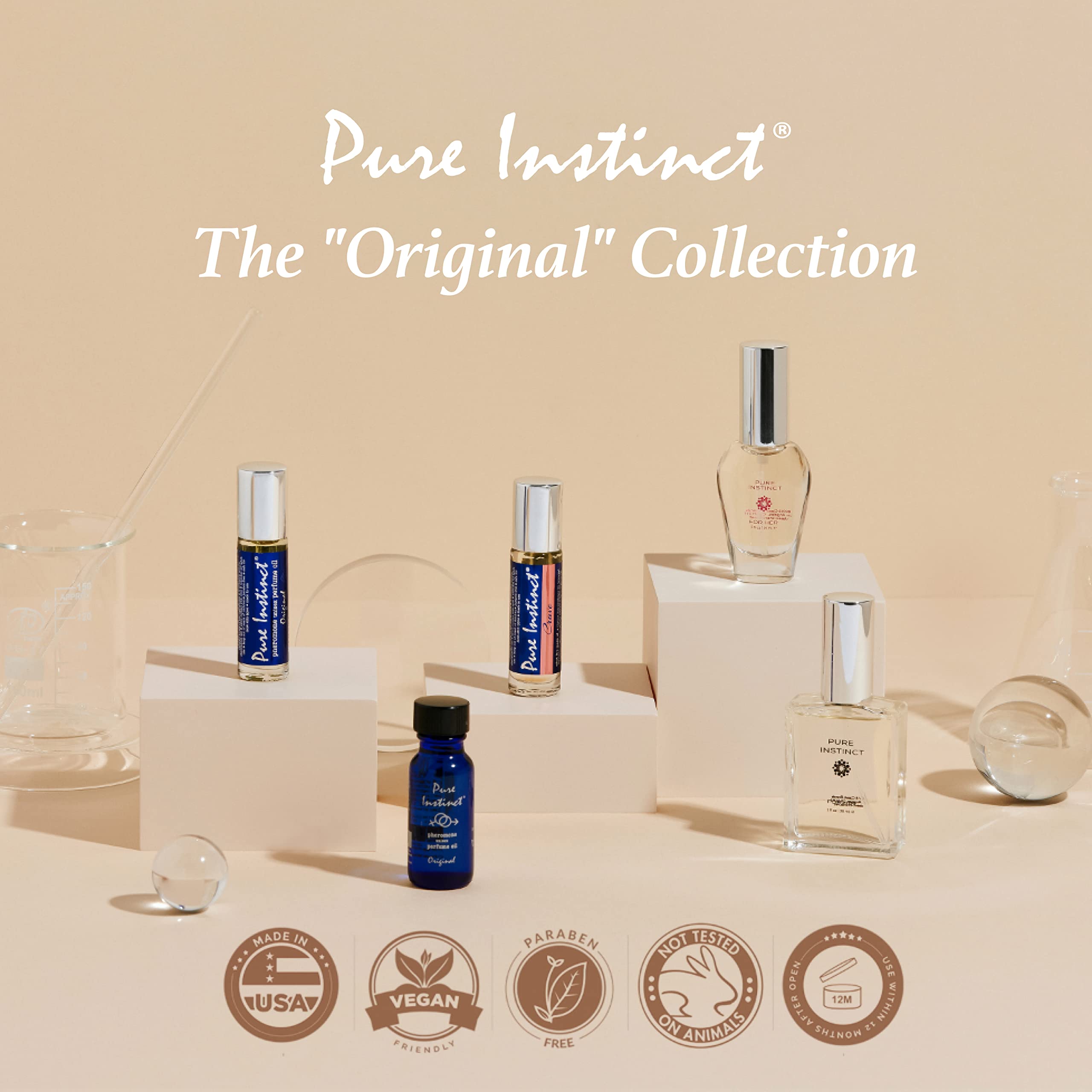 Pure Instinct Roll-On (3-Pack) - The Original Pheromone Infused Essential Oil Perfume Pure Instinct uk supplements