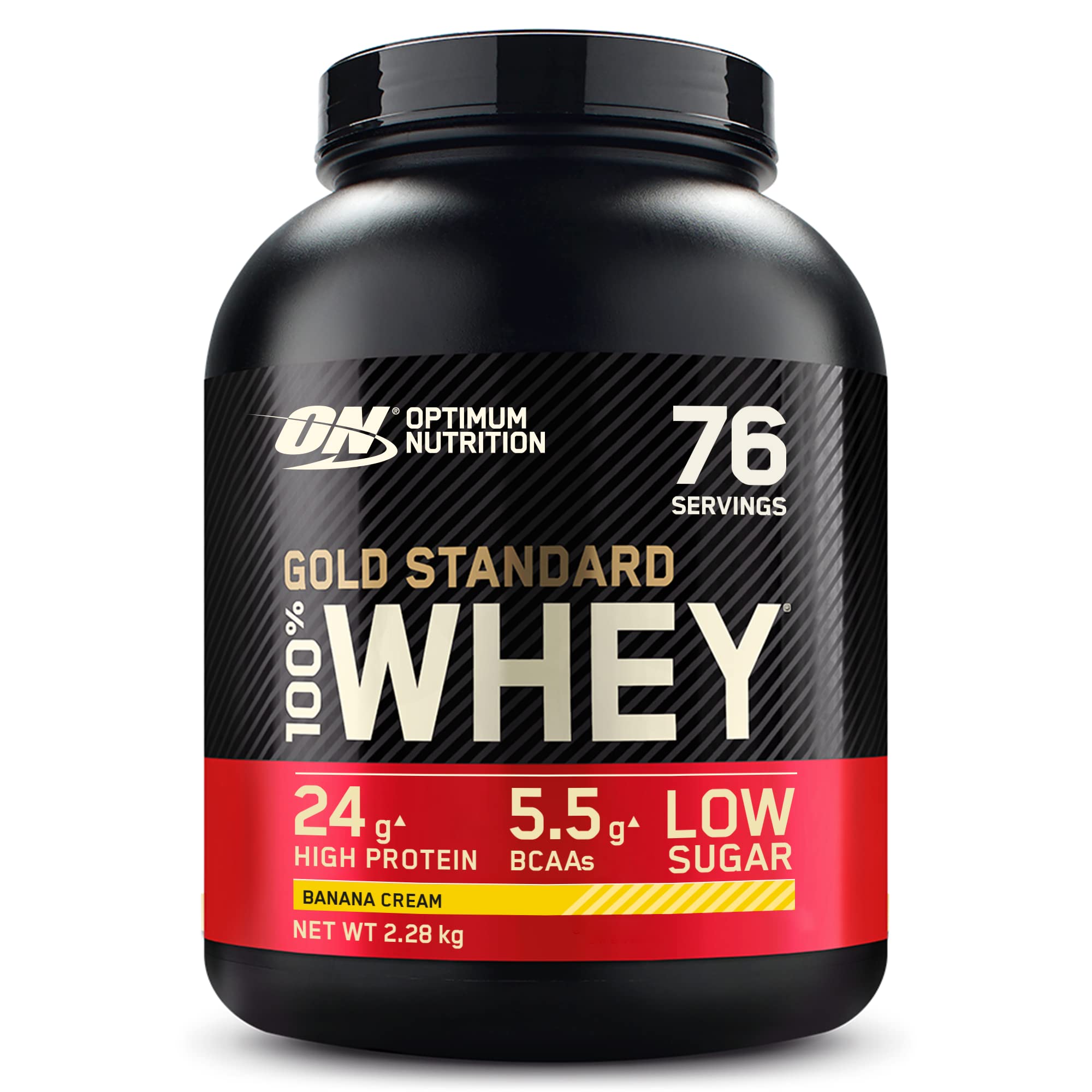 Optimum Nutrition Gold Standard 100% Whey Protein Powder, Banana Cream, 5 Pound Optimum Nutrition uk supplements