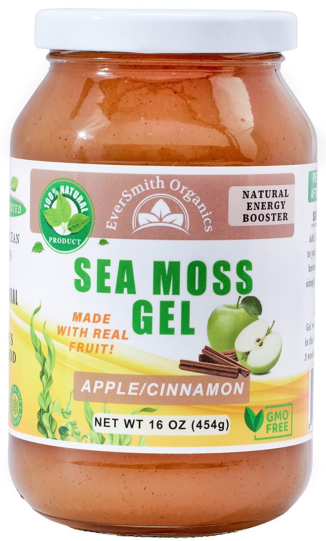 EverSmith Organics - Wildcrafted Irish Sea Moss Gel | Made in USA | Rich in Vitamins EverSmith Organics uk supplements