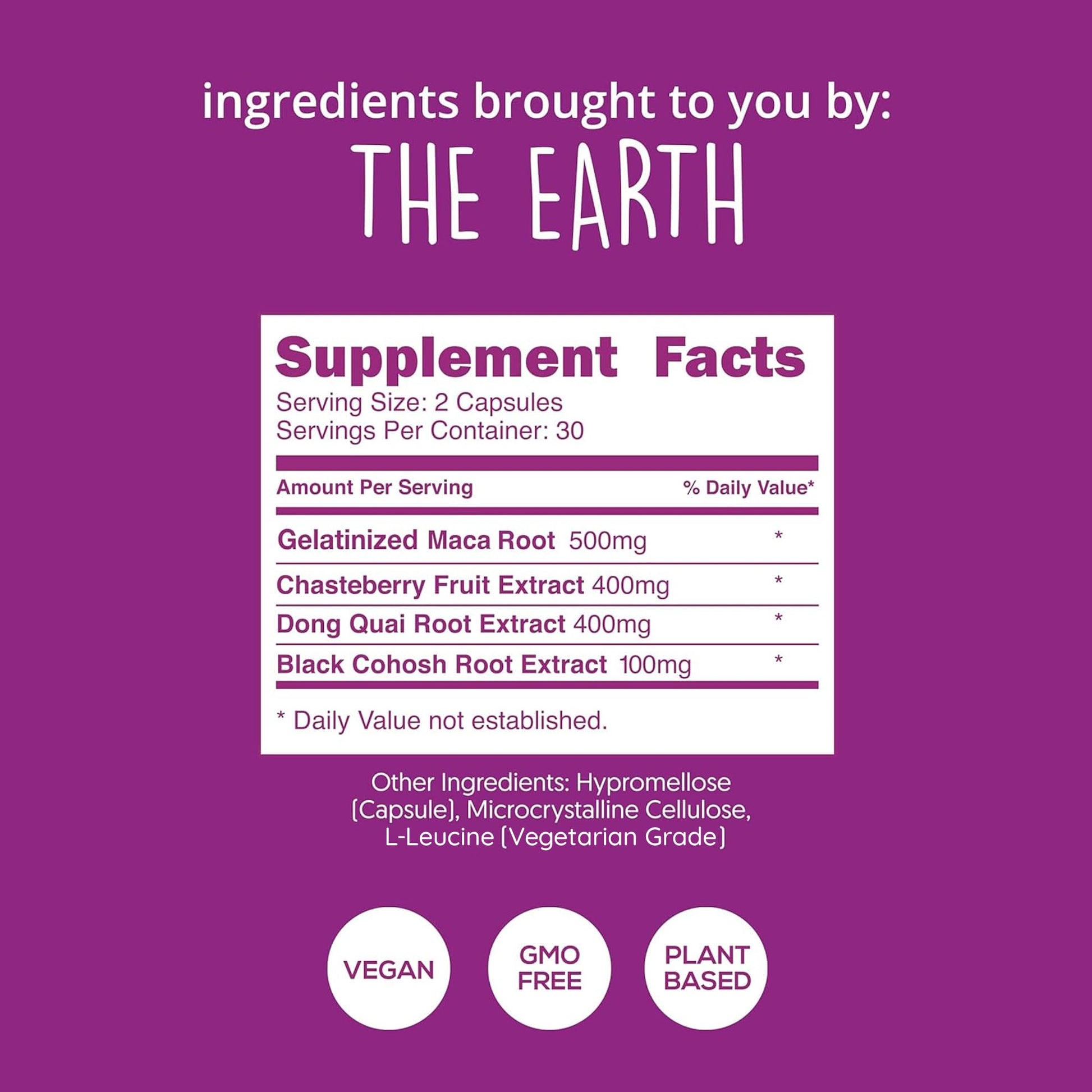 Hormone Balance for Women – PMS Support Supplement, Menopause & Perimenopause | Bloating Relief, Menstrual Cramp, Mood, PMDD | Chasteberry Supplements, Black Cohosh, Dong Quai | Vegan, Non-GMO, 60 Ct Happy Healthy Hippie uk supplements