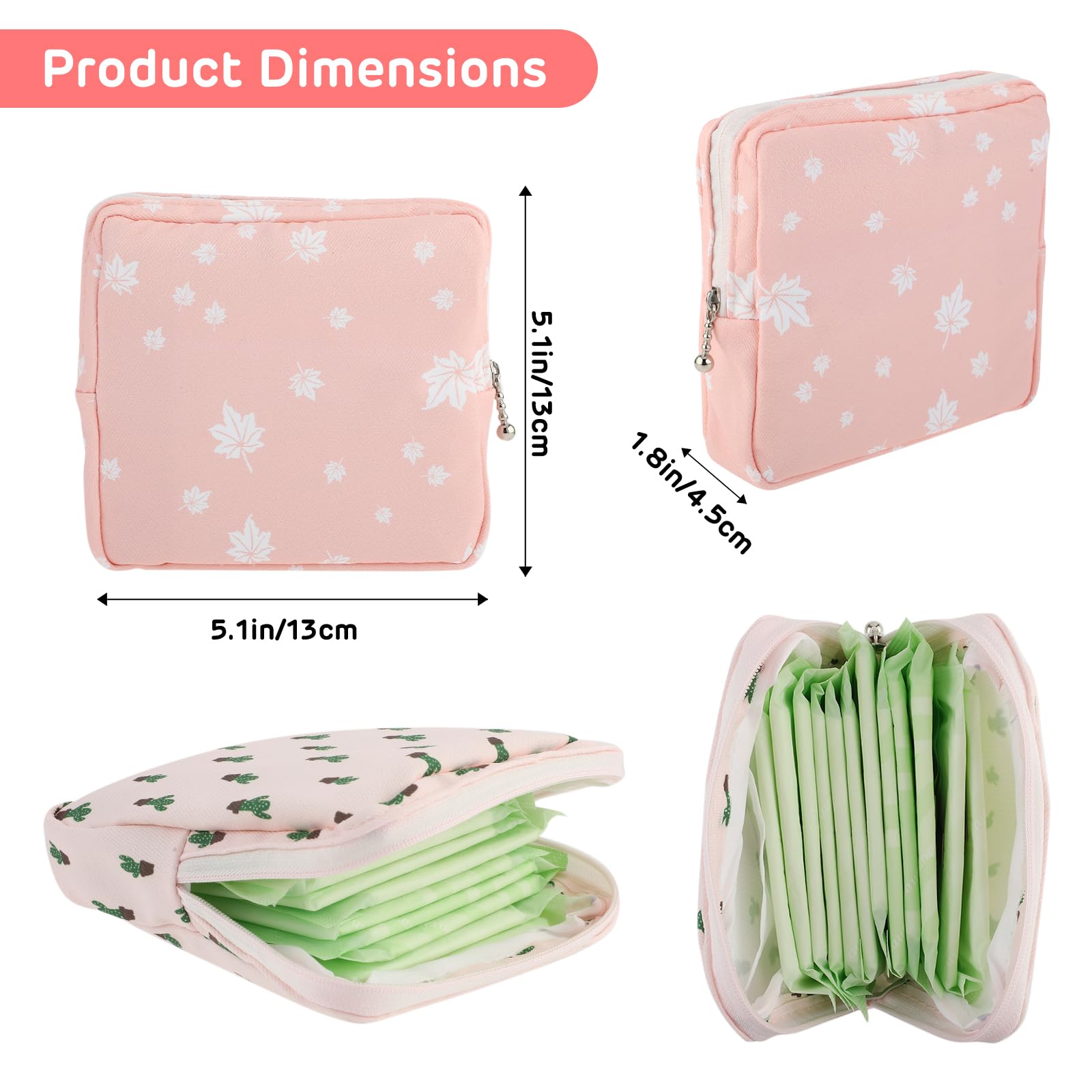 3Pcs Period Bag, Sanitary Pad Storage Bag Samll Period Pouch for Purse Cute Menstrual Period Bag Aster uk supplements