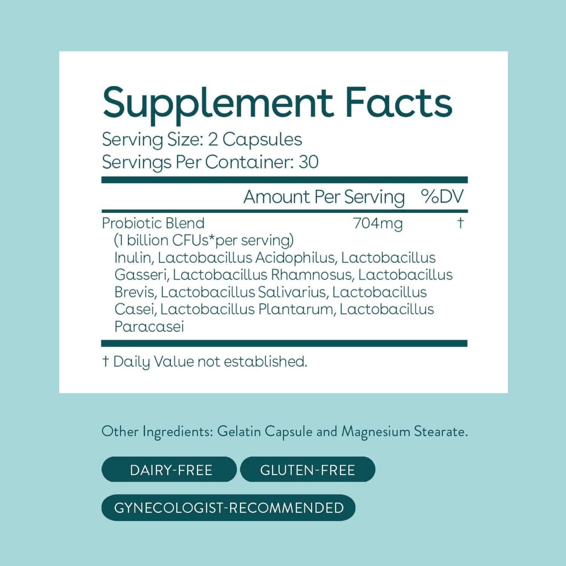 Love Wellness Good Girl Probiotics & The Killer | Vaginal pH Balance Supplement & Boric Acid Suppositories Love Wellness uk supplements