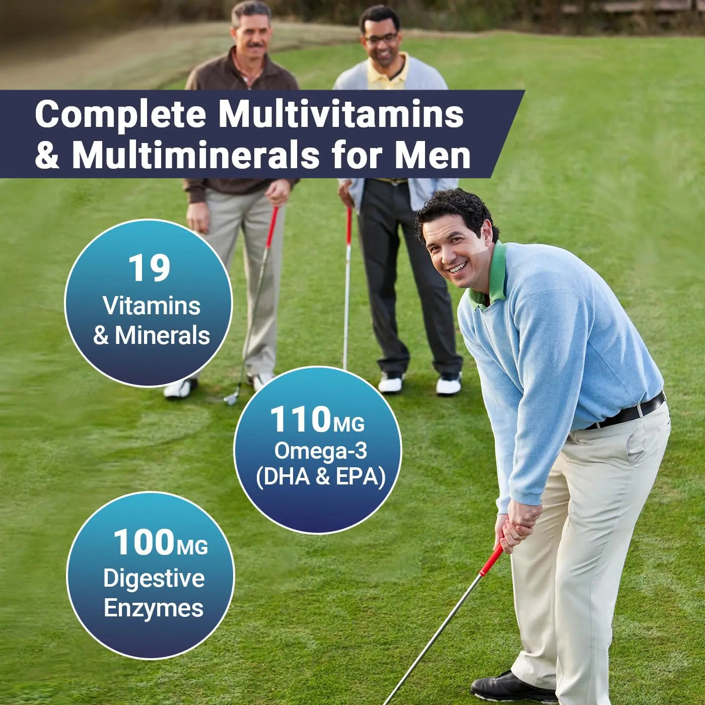Mens Multivitamins Gummies, Methylated Multivitamin with Vitamins A C D K E, B Complex, Omega-3, Digestive Enzymes, Lycopene Wiszeen uk supplements