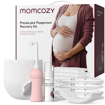 Momcozy Postpartum Recovery Essentials Kit, 19 PCS Labor Delivery Mom Care Set, Self-Absorbent Momcozy uk supplements