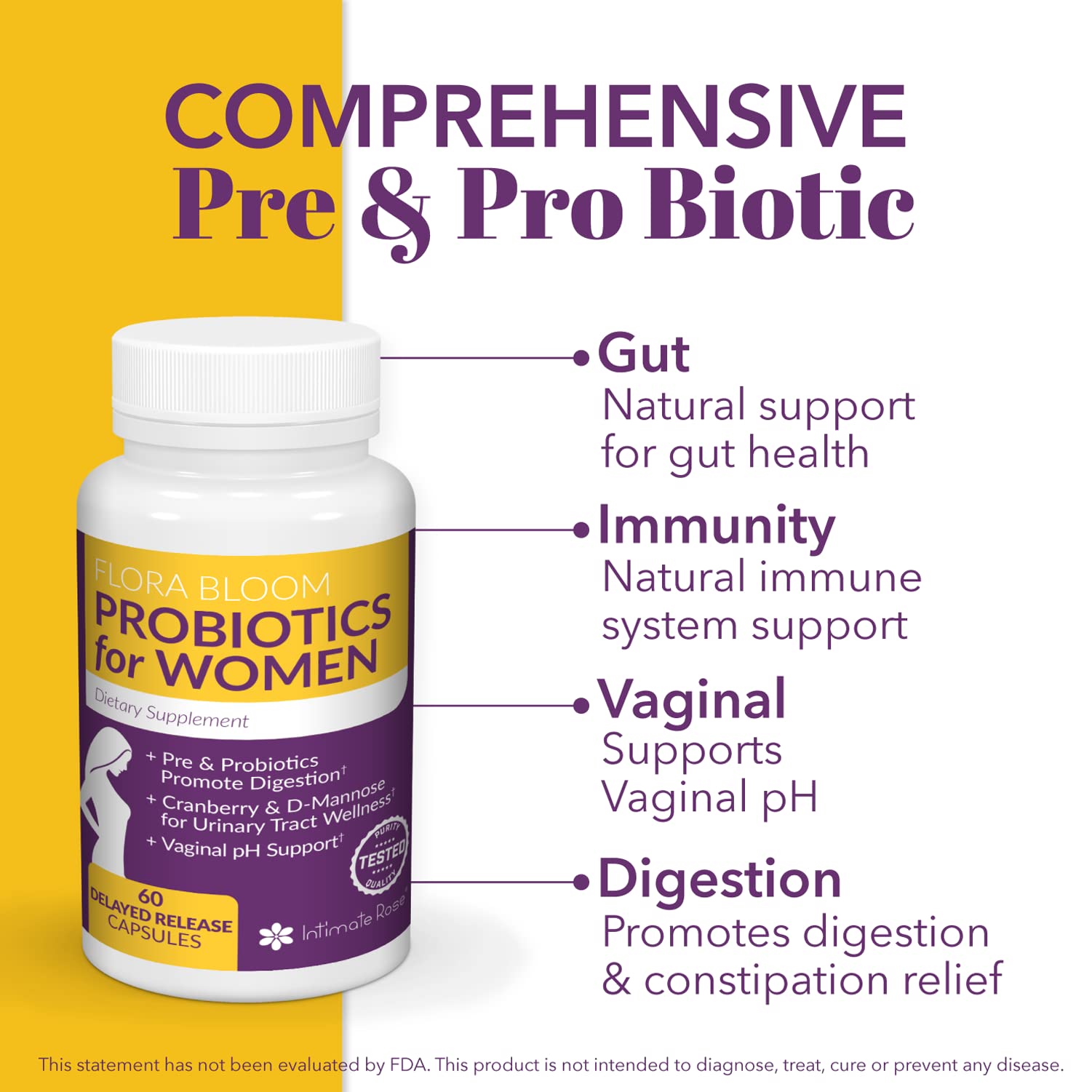 Save 10% on Myo-Inositol & D-Chiro Inositol 40:1 Blend & Vaginal Probiotics for Women Intimate Rose uk supplements
