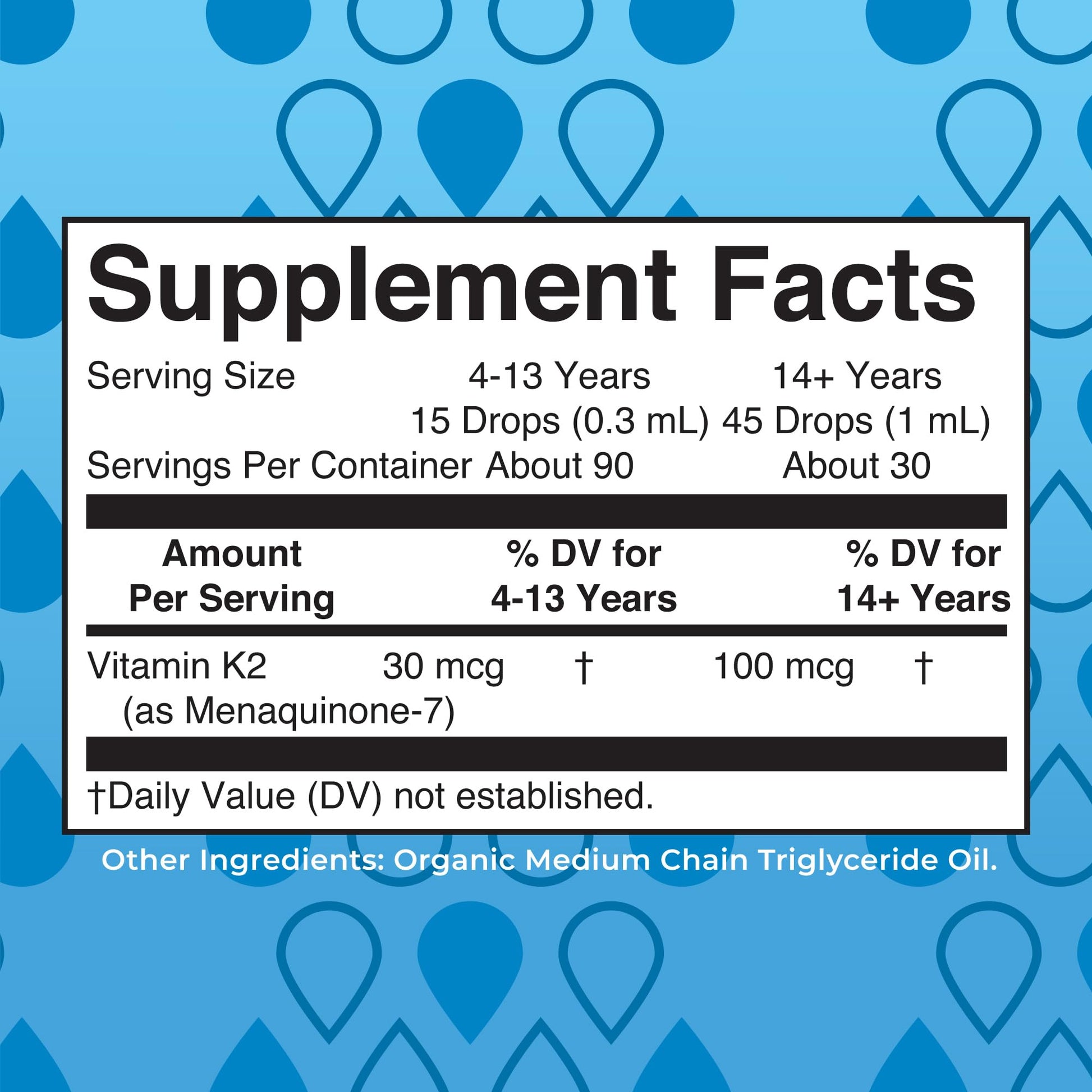 MaryRuth’s USDA Organic Vitamin K2 MK7 Liquid Drops for Adults & Kids | Sourced from Natto | Menaquinone- 7 | Vegan K2 Vitamin for Bone Health & Calcium Absorption | 1oz | Up to 90 Servings MARYRUTH'S uk supplements
