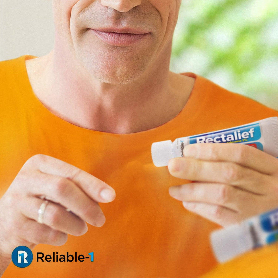 Rectalief 5% Lidocaine Hemorrhoid Cream (Max Non-RX Strength) Reliable-1 Laboratories Soothing Anorectal, Numbing Hemorrhoidal Ointment - Pain, Itching, & Burning, Strongest OTC Anal Treatment, 2-Pack Reliable-1 Laboratories uk supplements