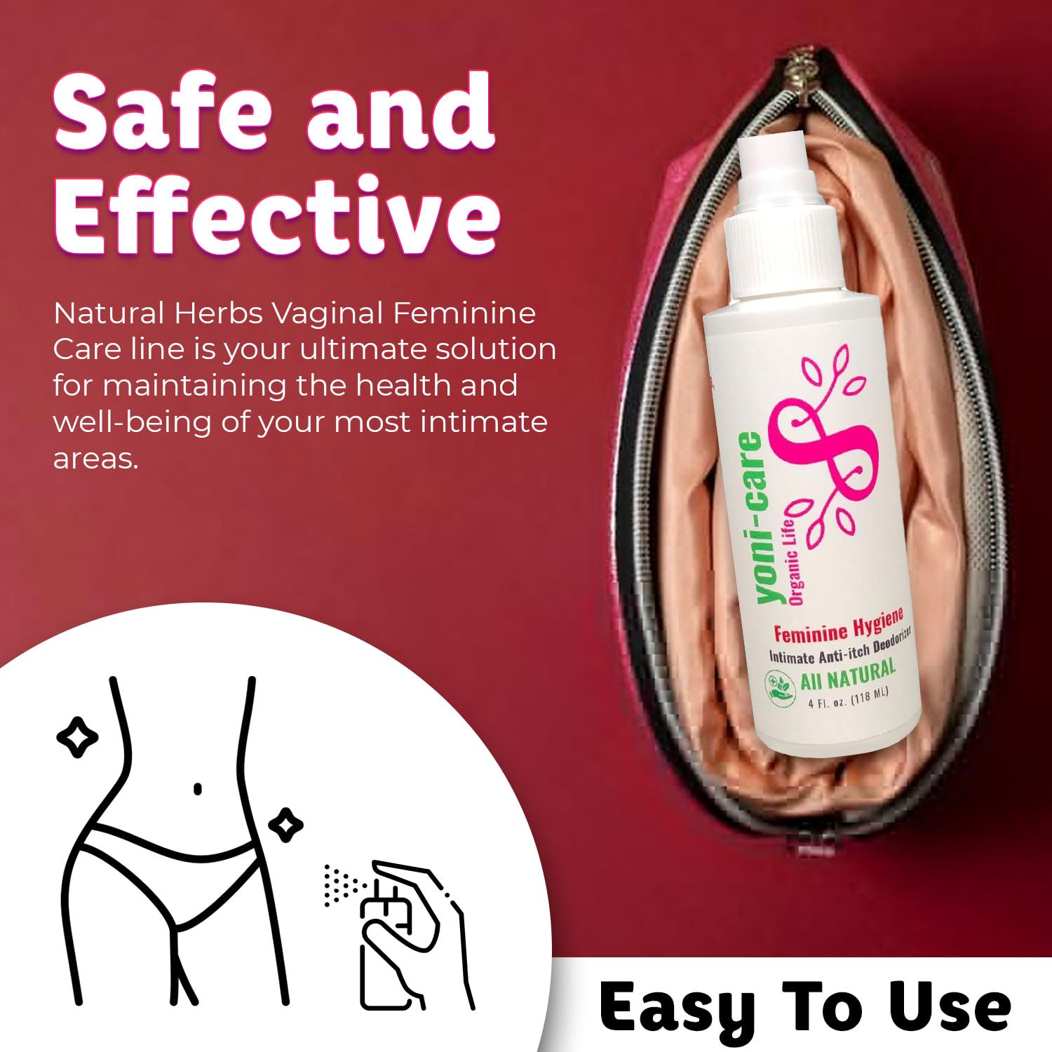 Organic Life Vaginal Feminine Care Revive, Soothe, and Eliminate Menopause-Related Discomfort Organic Life uk supplements