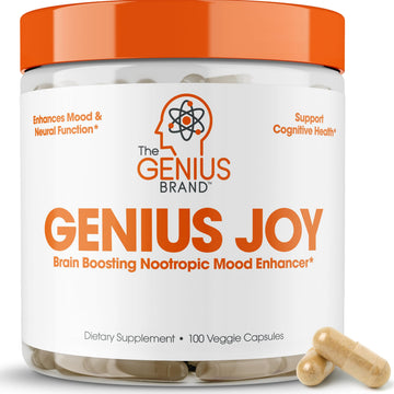 Genius Joy, Nootropic Mood Enhancer Supplement - Support Cognitive Health The Genius Brand uk supplements