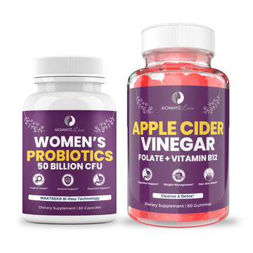 Probiotics for Vaginal Probiotics for Vaginal Odor Control, Balanced PH Levels Plus Apple Cider Vinegar Gummies Mommyz Love uk supplements