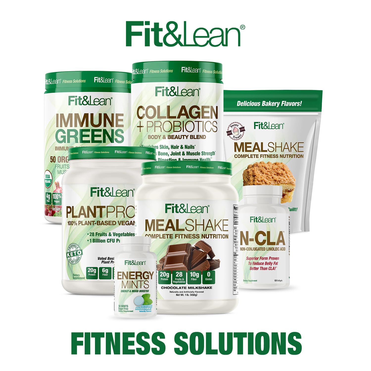 Fit & Lean Meal Shake Meal Replacement with Protein, Fiber, Probiotics and Organic Fruits Fit & Lean uk supplements
