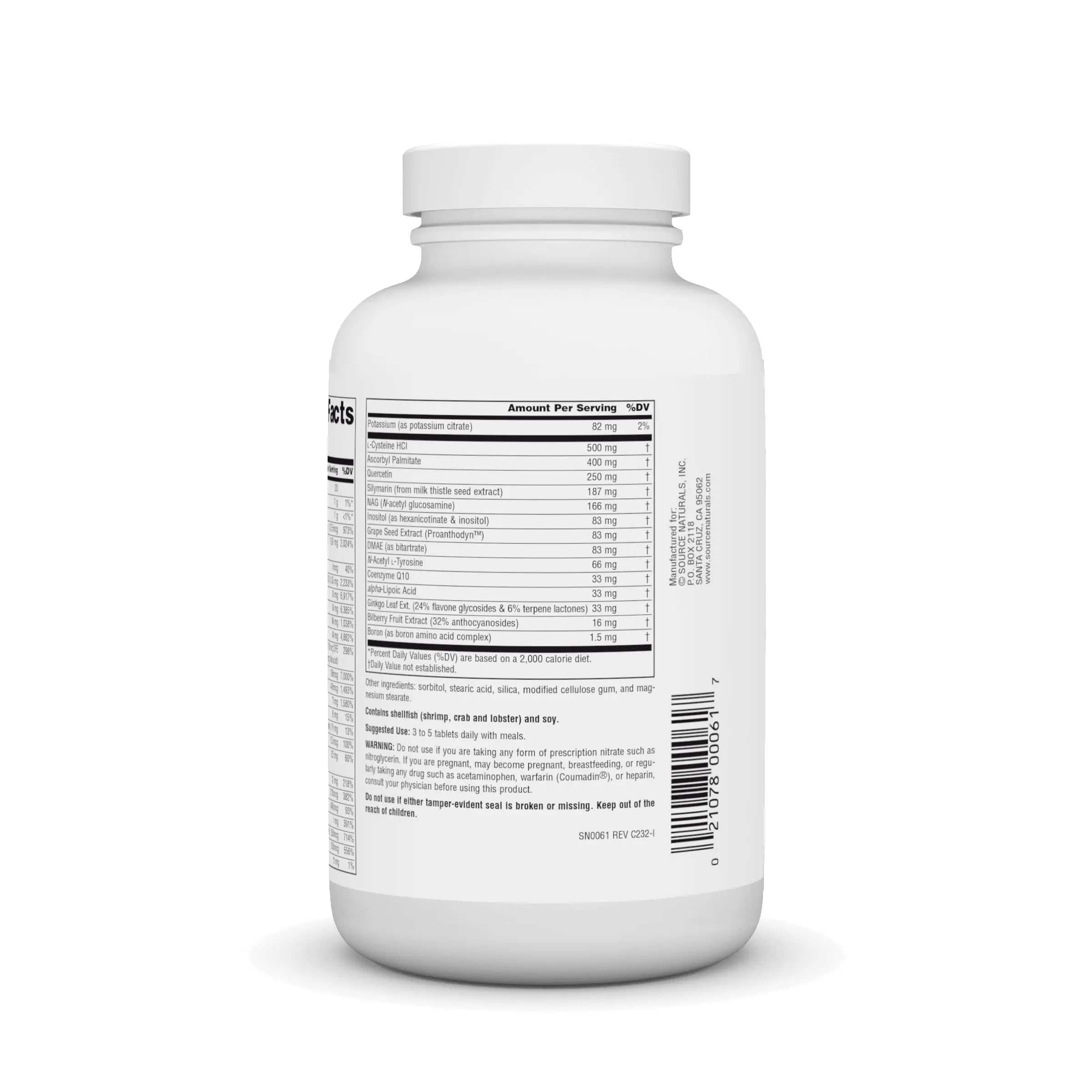Source Naturals Elan Vital Multiple - Supports Brain, Heart, Liver, Immune, Energy Boost - 180 Tablets Source Naturals uk supplements