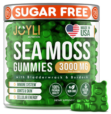 Sea Moss Gummies - Irish Seamoss Gummies for Adults & Kids - Advanced Superfood JOYLI Nutrition uk supplements