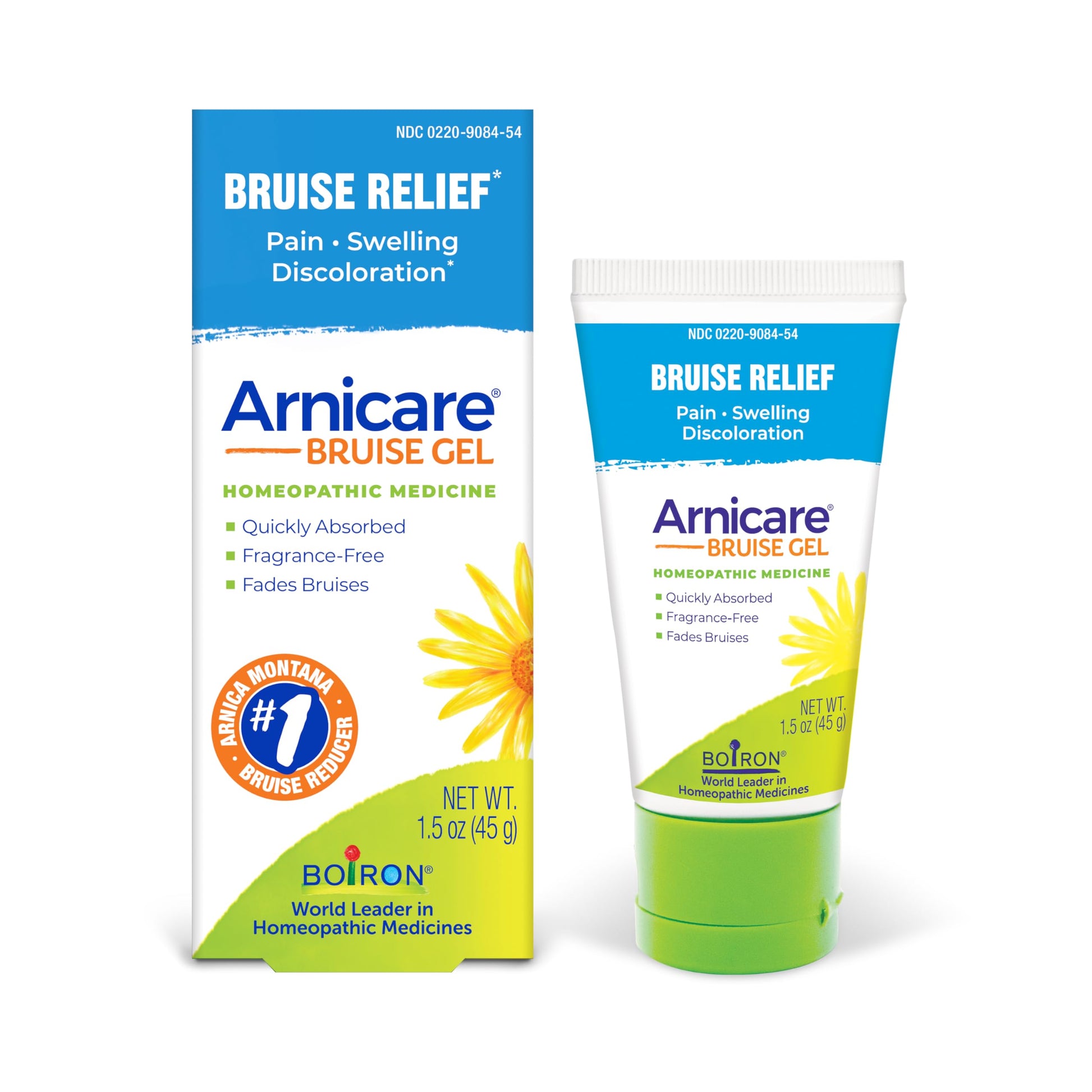 Boiron Arnicare Bruise Gel for Relief of Pain, Inflammation or Swelling, Soreness, and Discoloration - Non-greasy and Fragrance-Free - 1.5 oz Boiron uk supplements